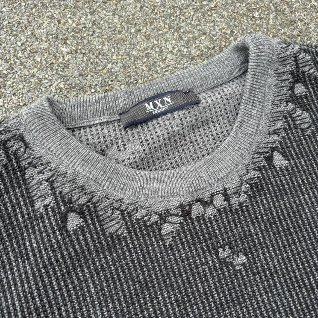 Affliction × Japanese Brand × Vintage Opium style distressed sweater Size US M / EU 48-50 / 2 - 3 Thumbnail