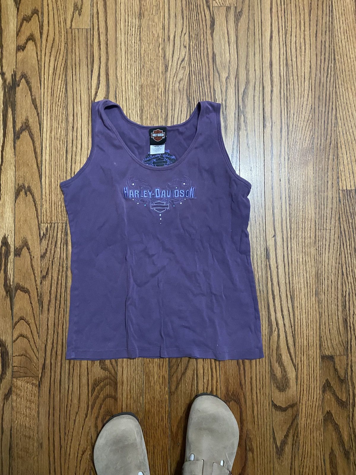 Harley Davidson Vintage harley Davidson tank top Size XL / US 12-14 / IT 48-50 - 1 Thumbnail