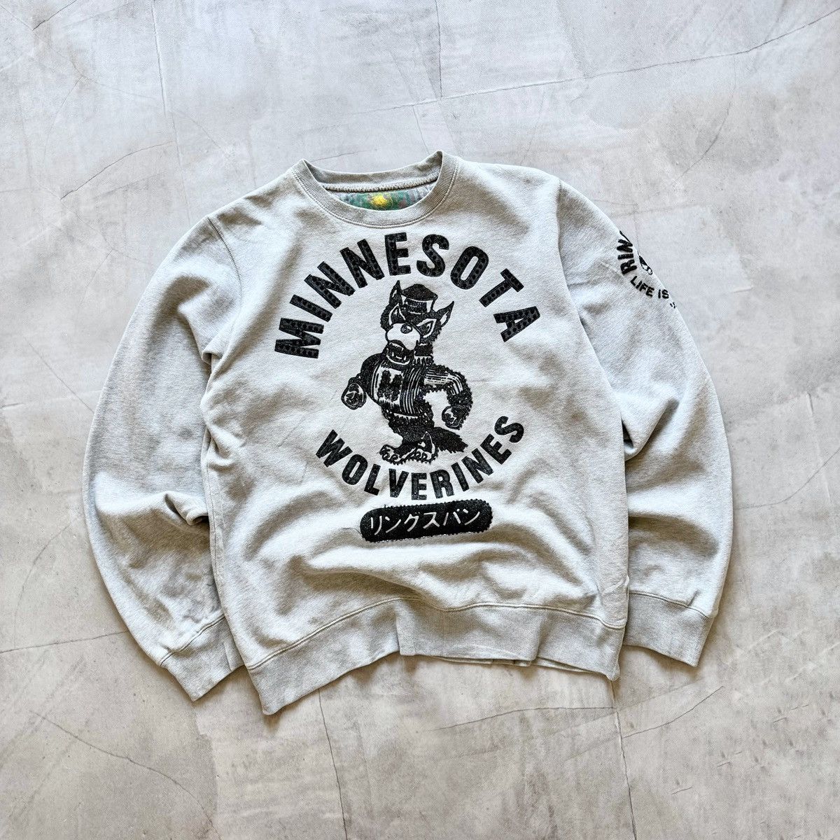 Ringspun Ringspun Minnesota Wolverines Vintage Sweatshirt Crewneck Size US L / EU 52-54 / 3 - 1 Thumbnail