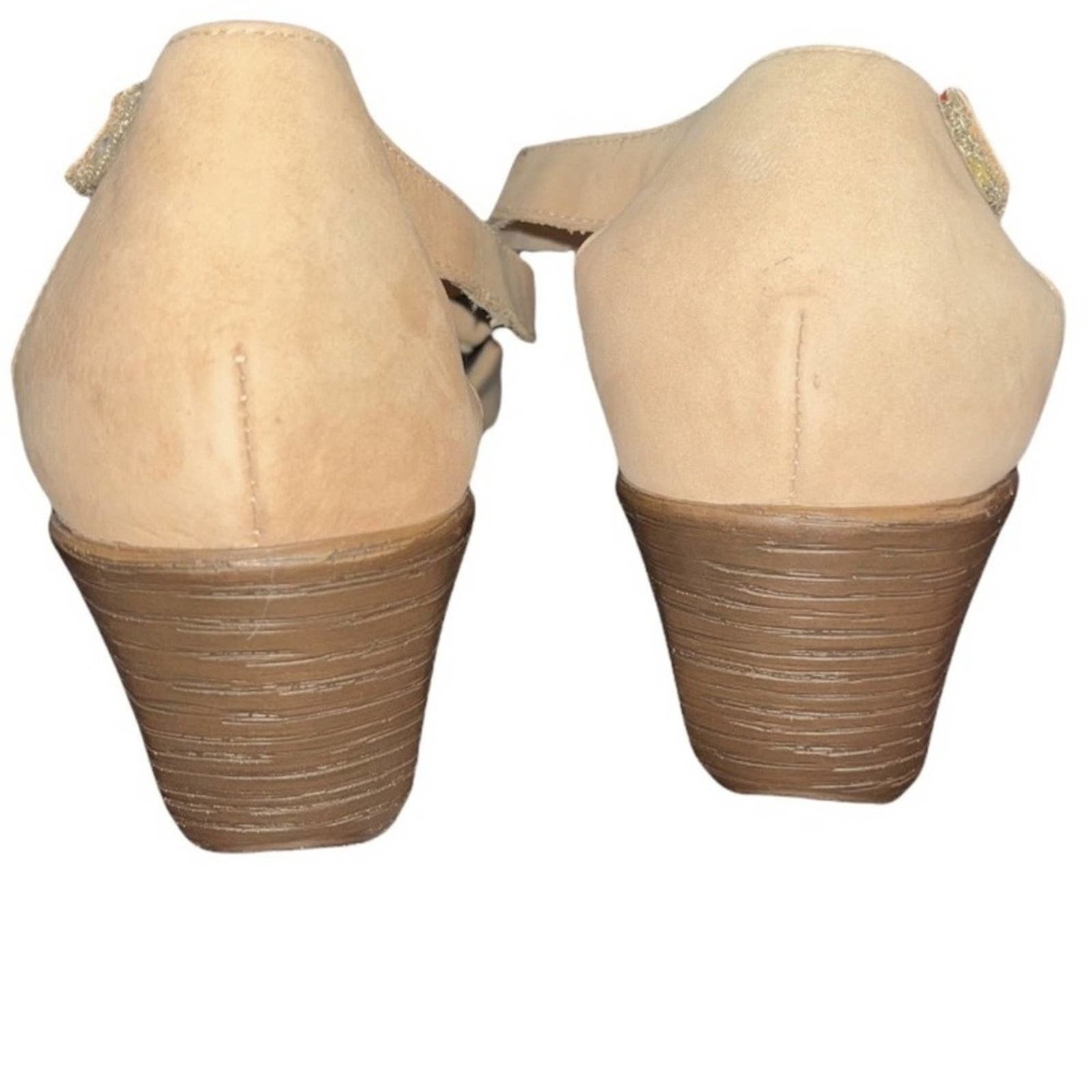 Other Munro Women's Beige Vanna Sandals Size US 9 / IT 39 - 5 Thumbnail
