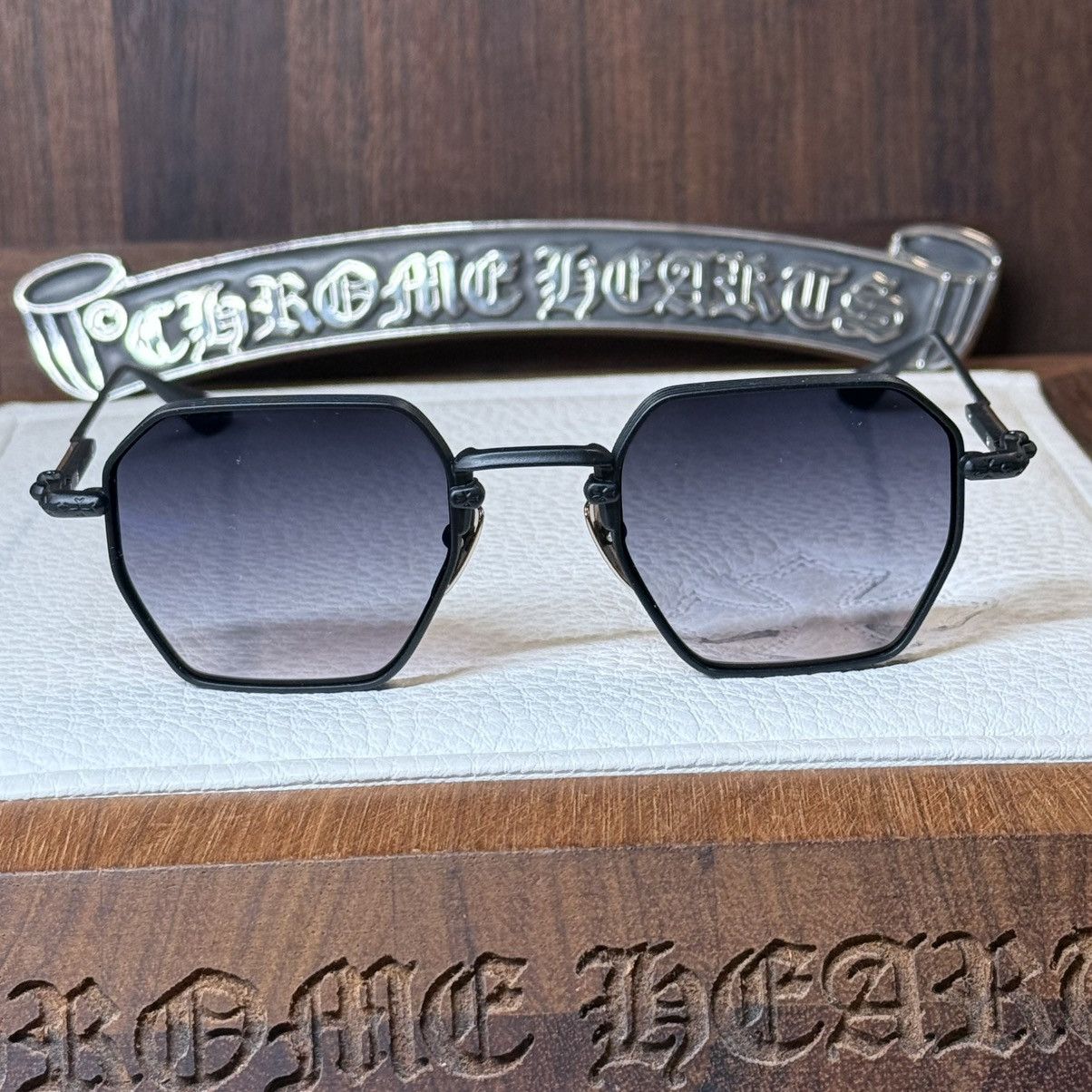 Chrome Hearts Chrome Hearts LUMP 1/1 ‘Dark Triad’ Sunglasses Size ONE SIZE - 4 Thumbnail