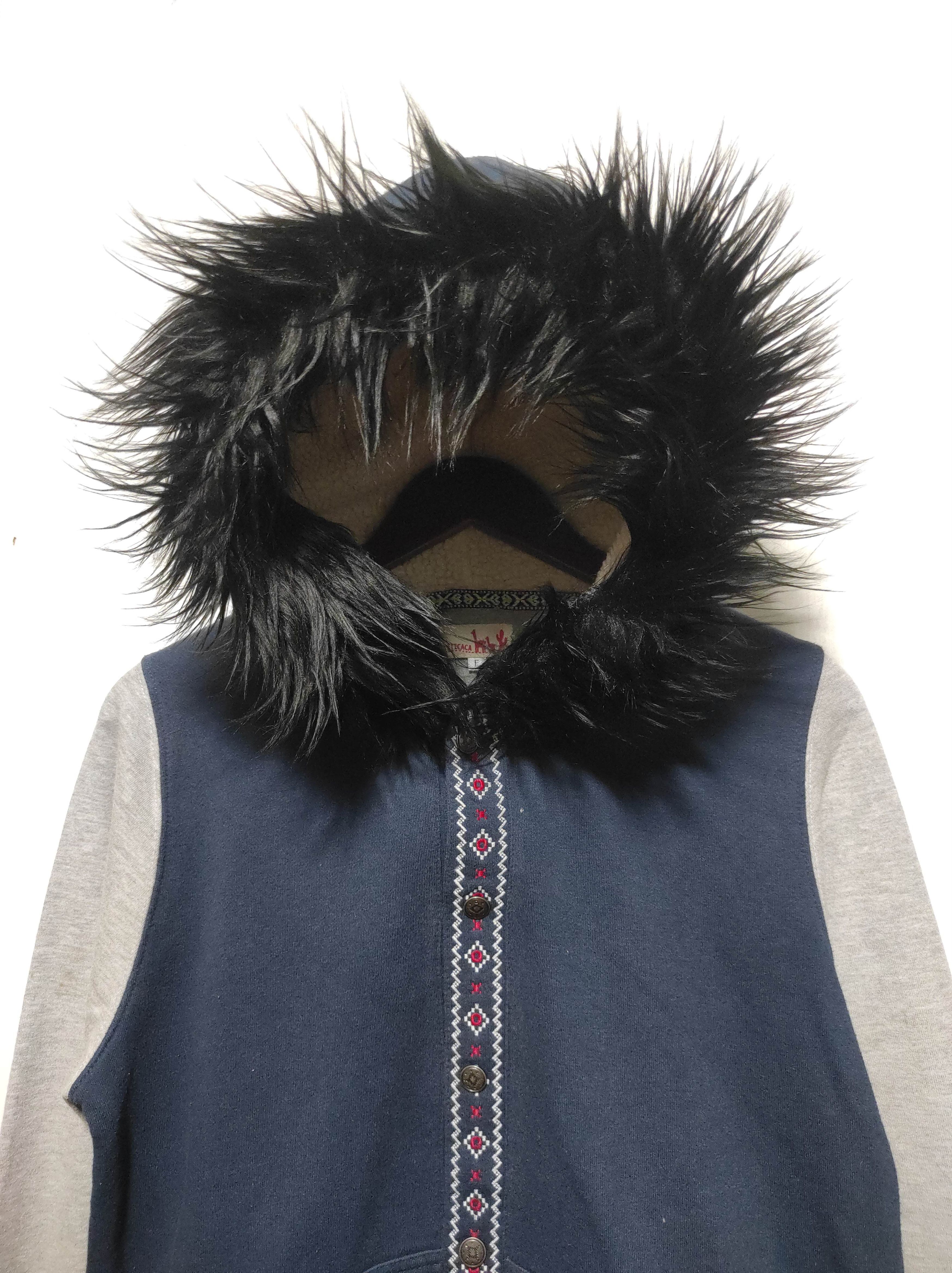 If Six Was Nine × Japanese Brand × Le Grande Bleu (L.G.B.) Titicaca Zipper Fur hoodie LGB style Size US S / EU 44-46 / 1 - 3 Thumbnail