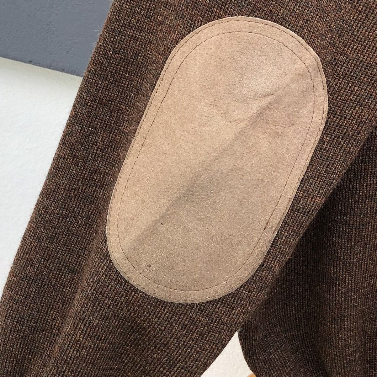 Burberry Vintage Burberrys Suede Elbow Patches 100% Pure New Wool Size US M / EU 48-50 / 2 - 7 Thumbnail