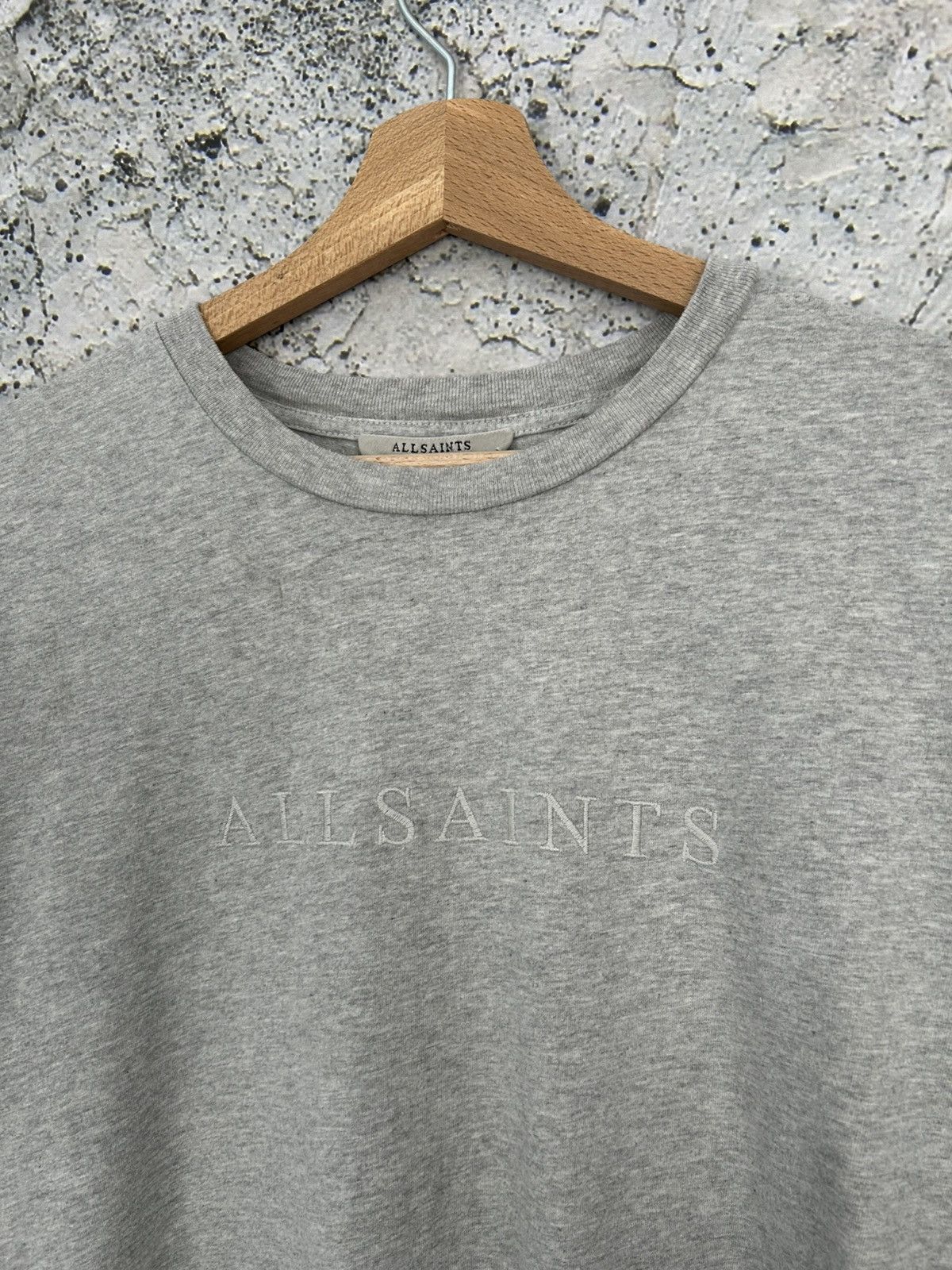 Allsaints Allsaints Logo Basic Tee Embroidered Streetwear Premium Size US M / EU 48-50 / 2 - 3 Thumbnail