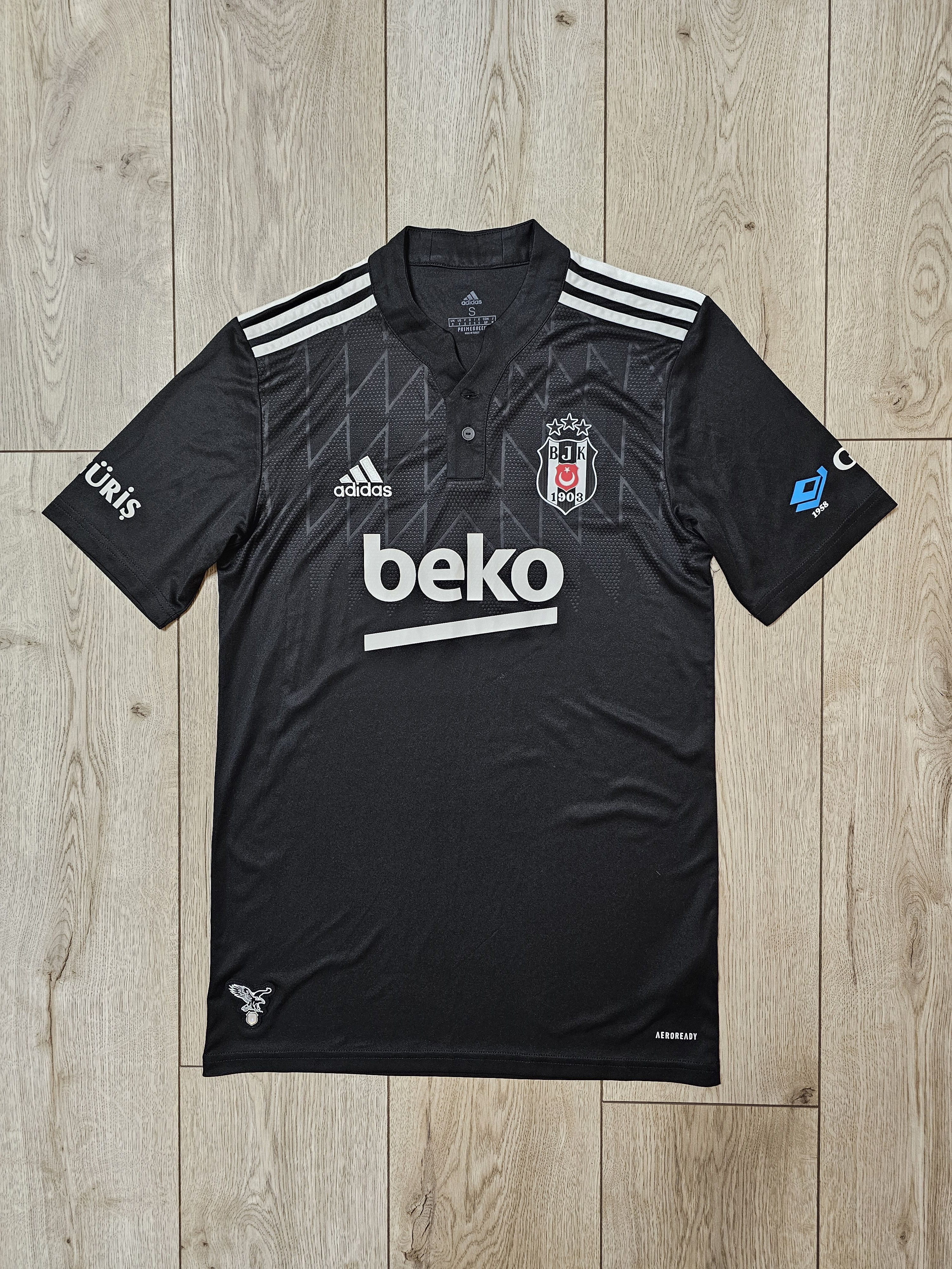Adidas BESIKTAS 2021 2022 GOALKEEPER FOOTBALL SHIRT SOCCER JERSEY Size US S / EU 44-46 / 1 - 1 Thumbnail