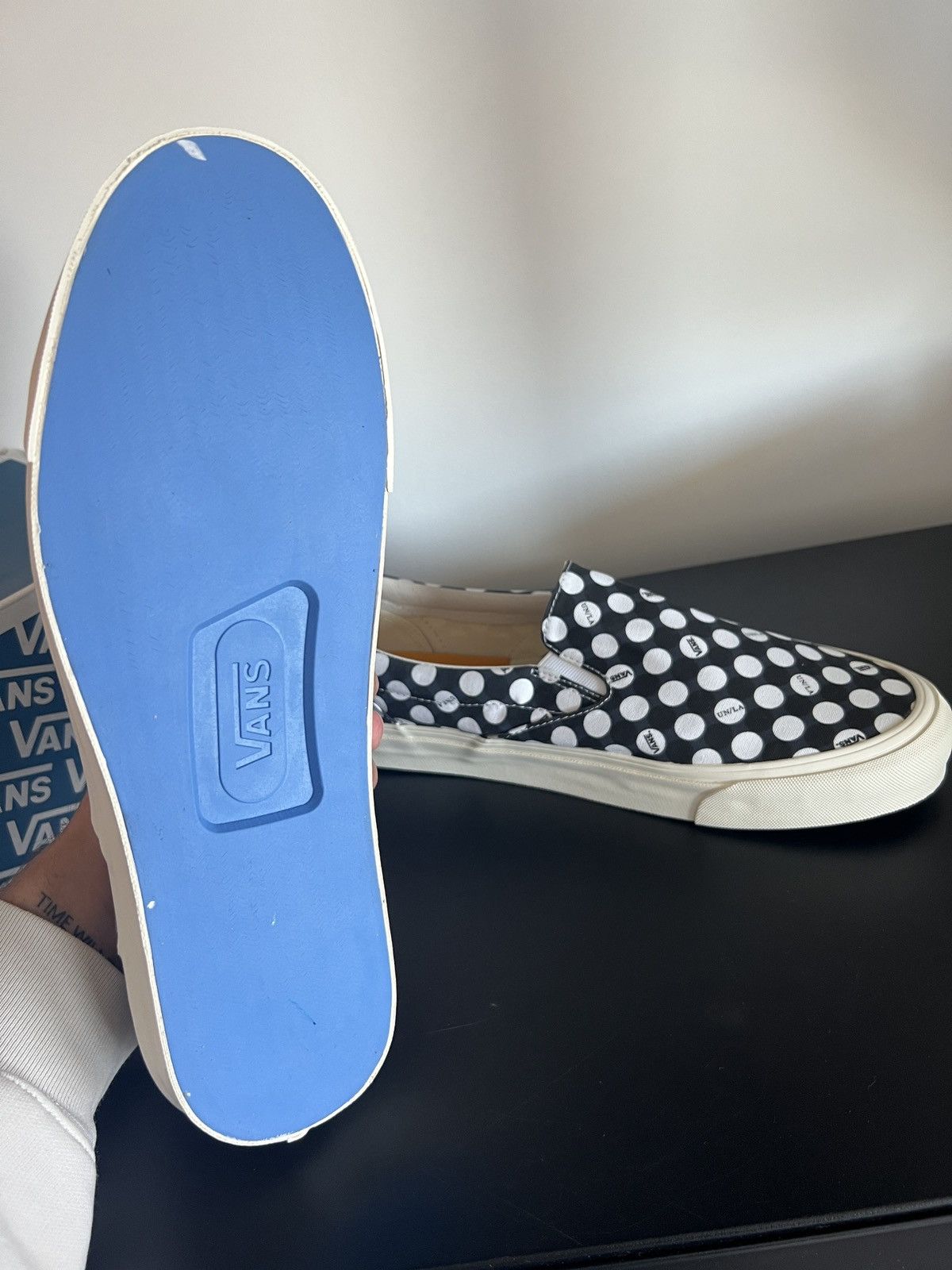 Union LA × Vans VANS X UNION OG classic polkadot Slip-on Size US 12 / EU 45 - 6 Thumbnail