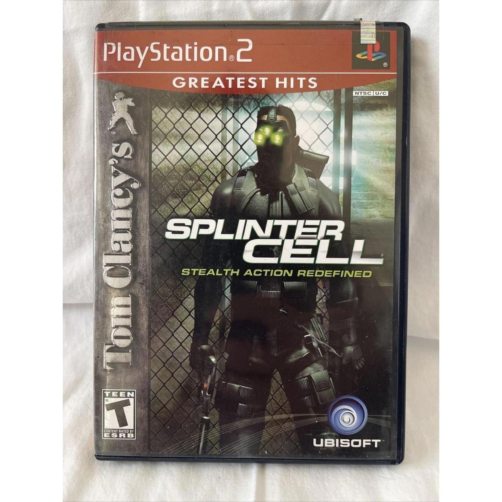 Designer Tom Clancy's Splinter Cell - PlayStation 2 Greatest Hits Size ONE SIZE - 1 Thumbnail