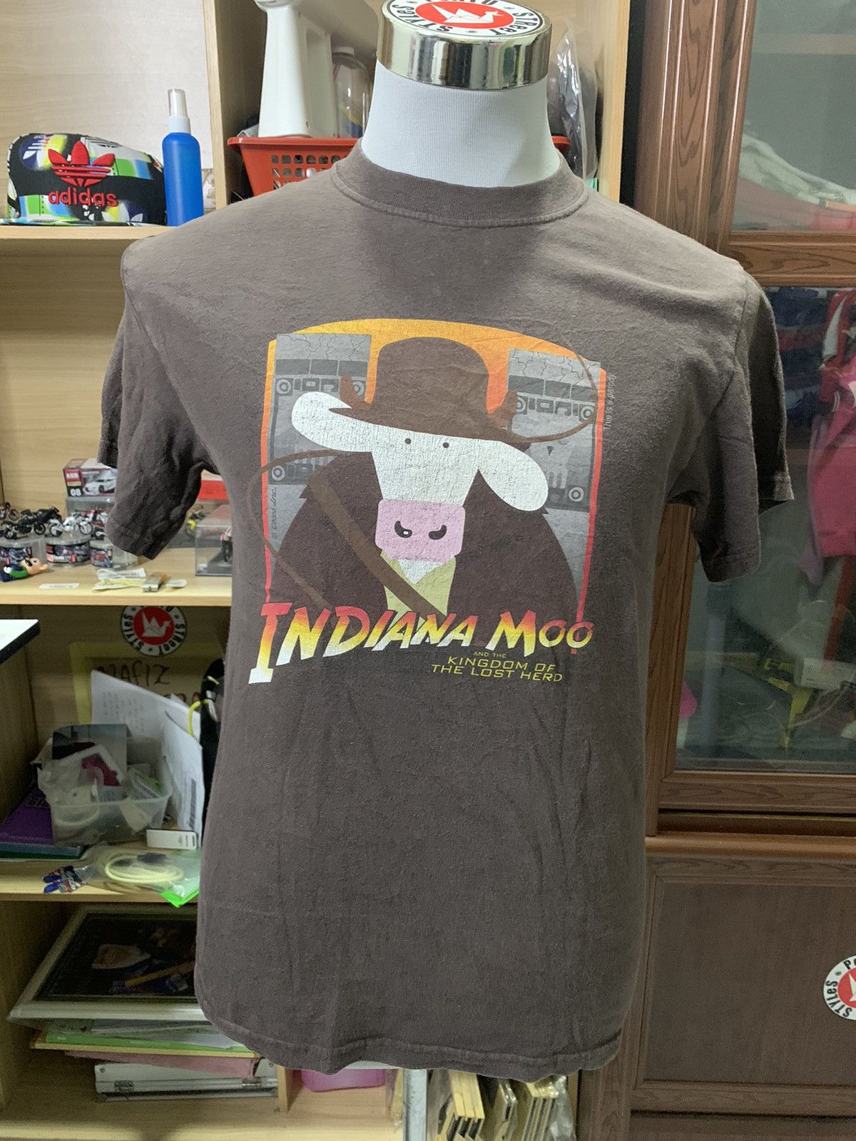 Other Vintage Parody Indiana Moo T-shirt Size US S / EU 44-46 / 1 - 1 Thumbnail