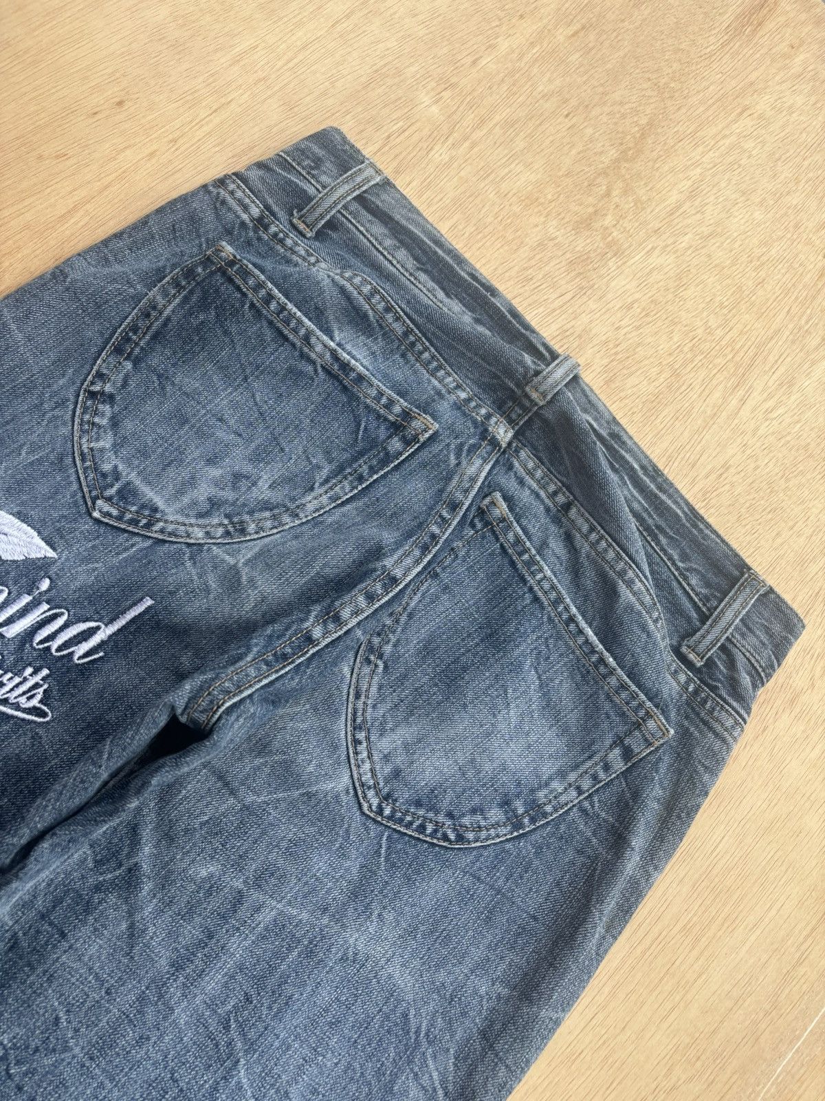 Hysteric Glamour Vintage Distressed Denim Oririn Jeans Grand Mind Size US 29 - 6 Thumbnail