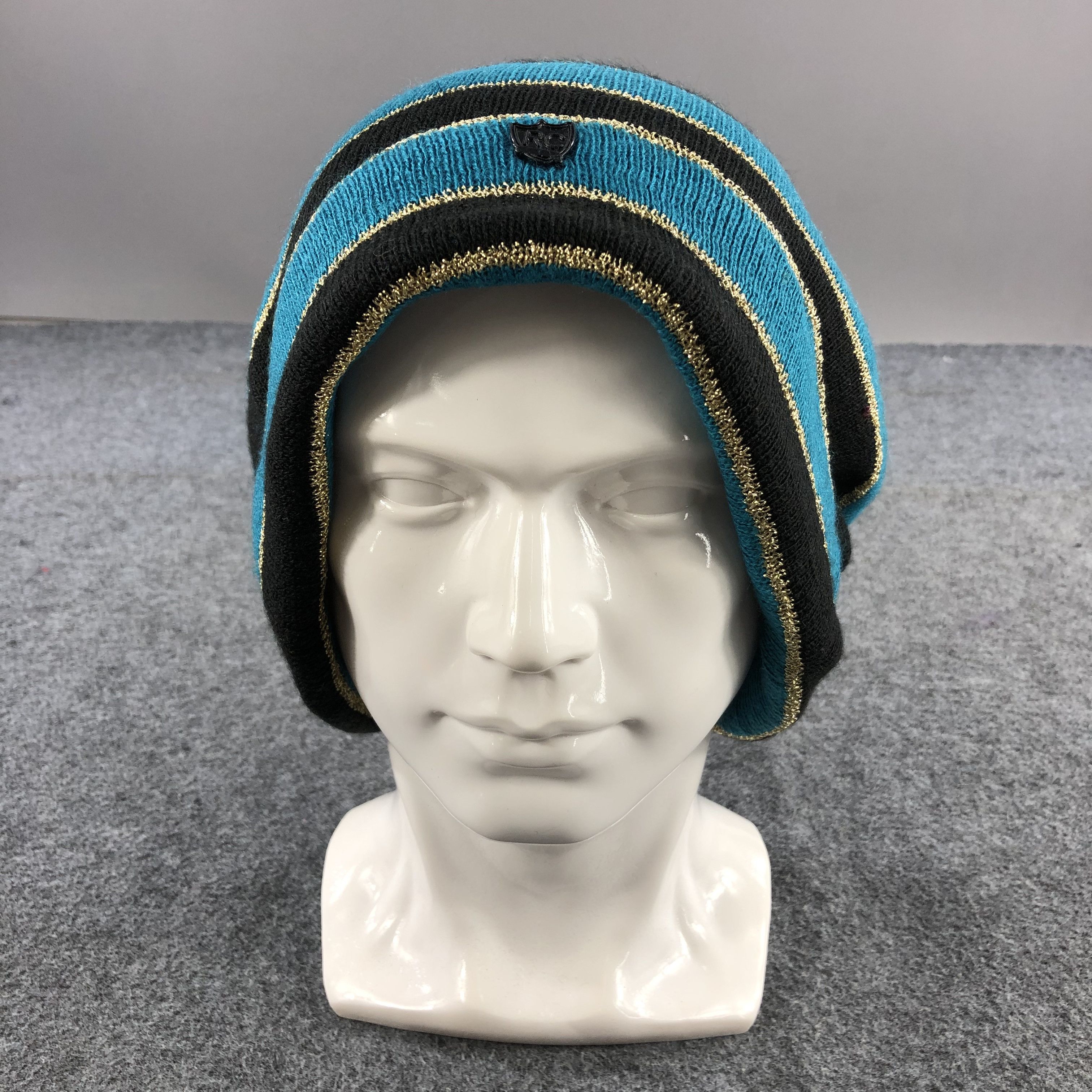 image of Rodeo Crowns Bobble Slouchy Beanie Snowcap Snow Hat B236, Men's