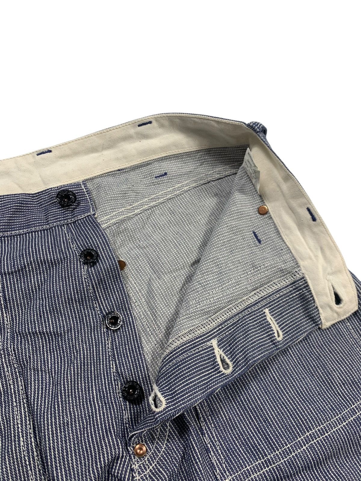Japanese Brand Japanese brand Vintage work wear Hickory Pants Size US 30 / EU 46 - 8 Thumbnail