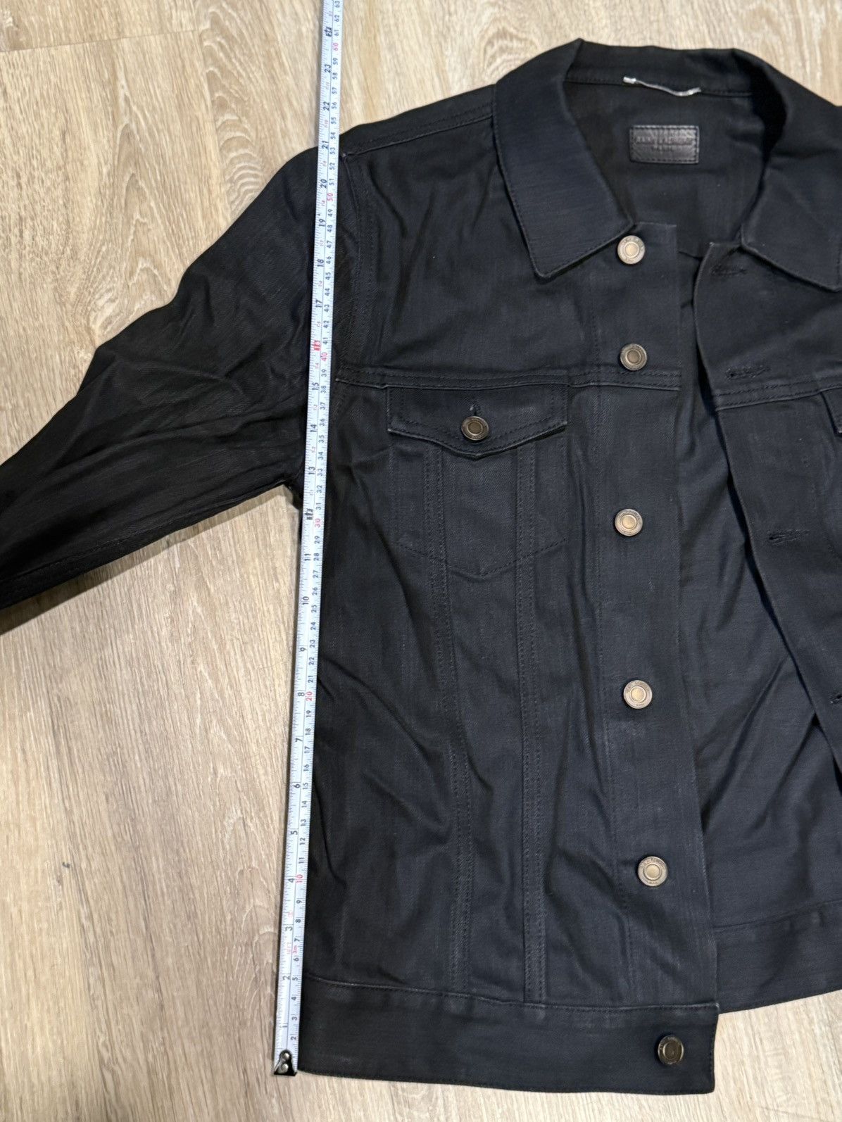 Yves Saint Laurent Ysl saint laurent black denim jacket Size US M / EU 48-50 / 2 - 13 Thumbnail