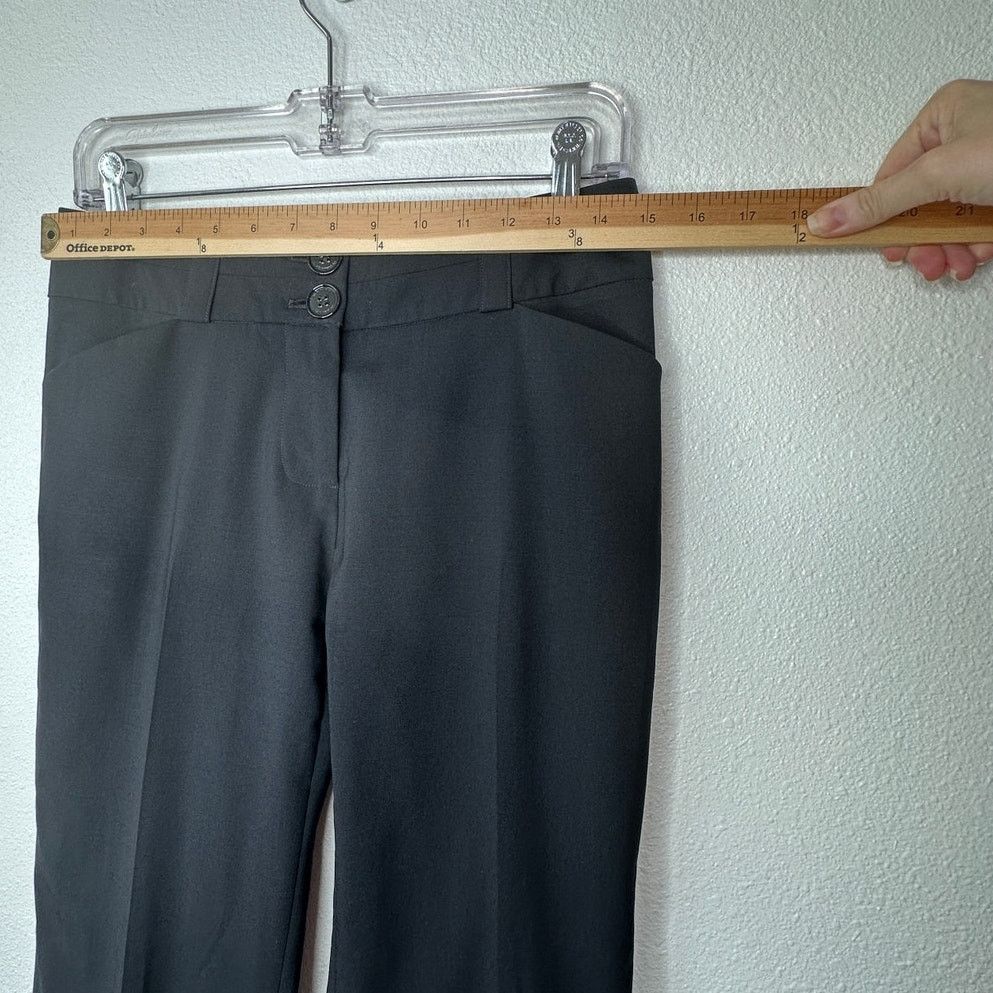 Burberry Burberry Wool Black Wide Leg Double Button Trouser Pockets 4 Size 27" / US 4 / IT 40 - 13 Thumbnail