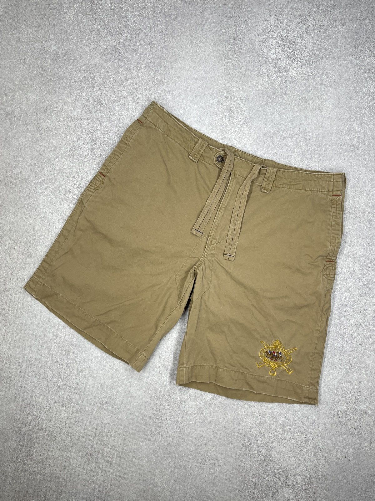 Polo Ralph Lauren Vintage Polo Ralph Lauren Triple Club 5 Big Pony Shorts Size US 38 / EU 54 - 2 Thumbnail