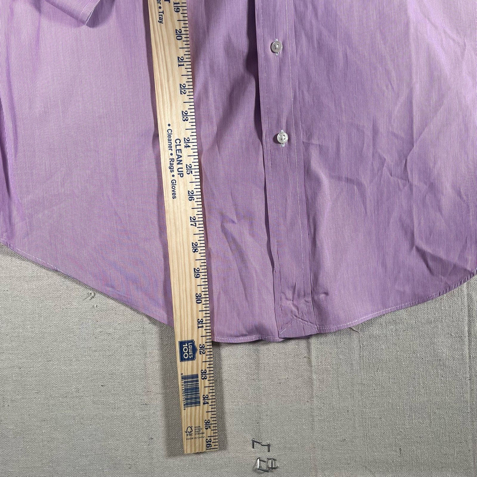 Polo Ralph Lauren Y2K Polo Ralph Lauren Mens 16.5/33 XL Long Sleeve Red White Size US XL / EU 56 / 4 - 4 Thumbnail