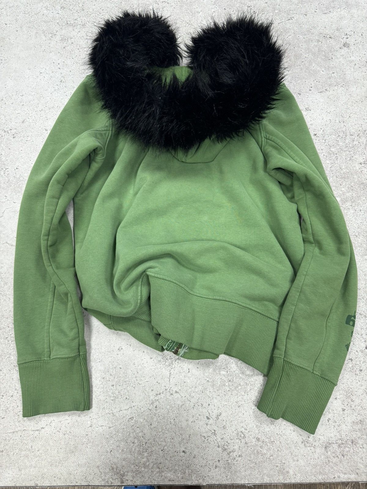 Japanese Brand × Other Vintage Fur Hood Undercover LGB Junya Watanabe Style Hoodie Size US M / EU 48-50 / 2 - 2 Thumbnail