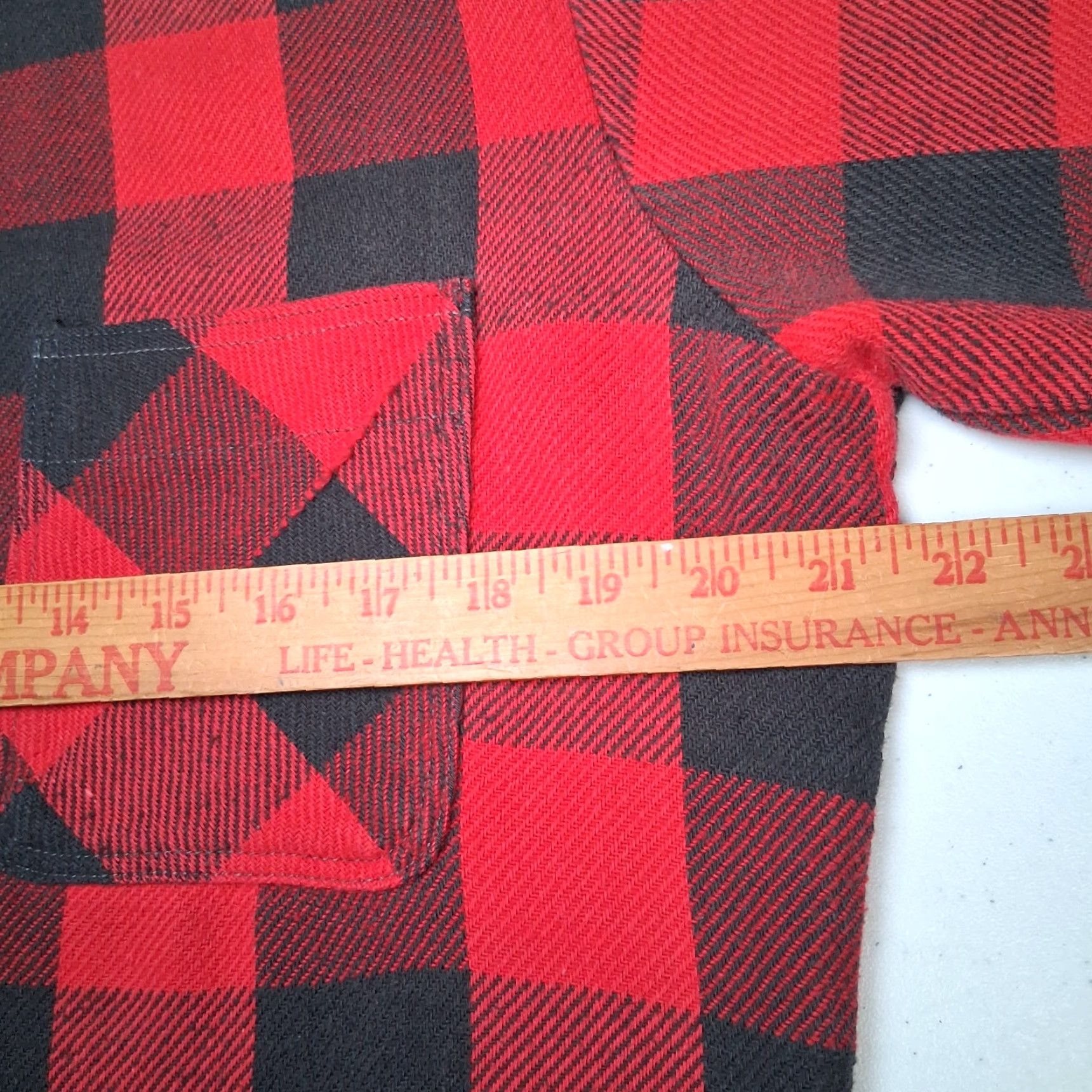 Vintage VINTAGE JC Penney Big Mac Flannel Shirt Men M Tall Red Buffalo Plaid Work Size US M / EU 48-50 / 2 - 5 Thumbnail