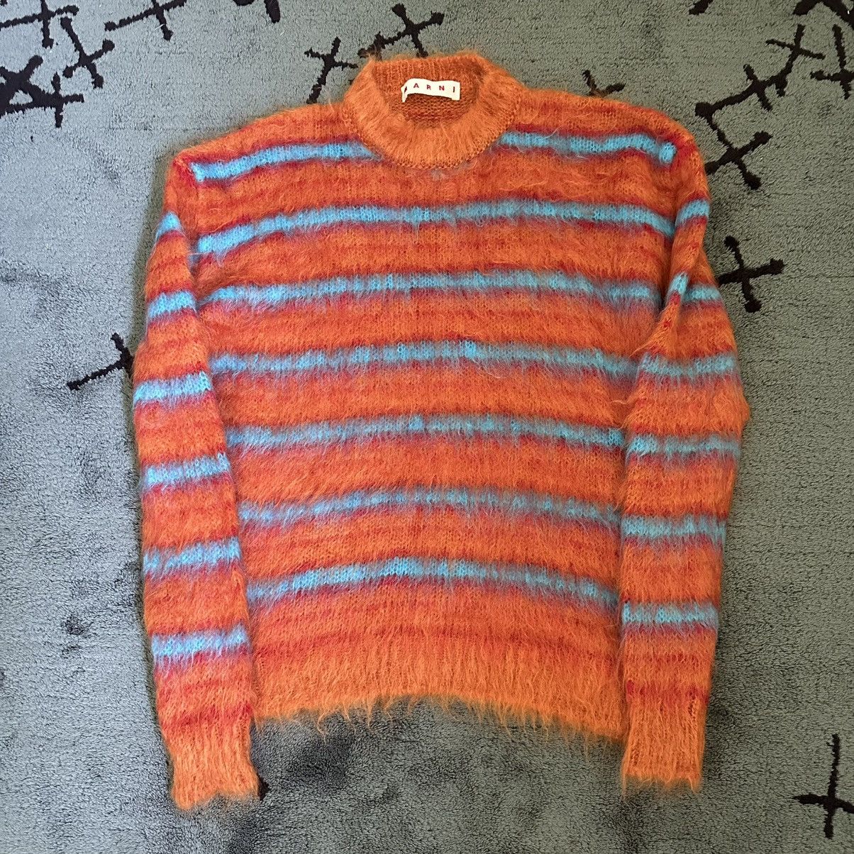 Marni Marni Fall 2019 AW19 Oversized Mohair Sweater Size US XL / EU 56 / 4 - 1 Thumbnail