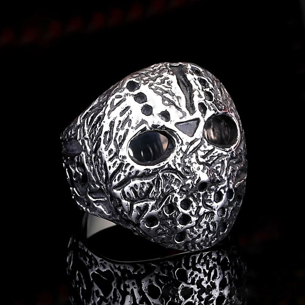 Vintage Friday Mask Ring Size ONE SIZE - 1 Thumbnail