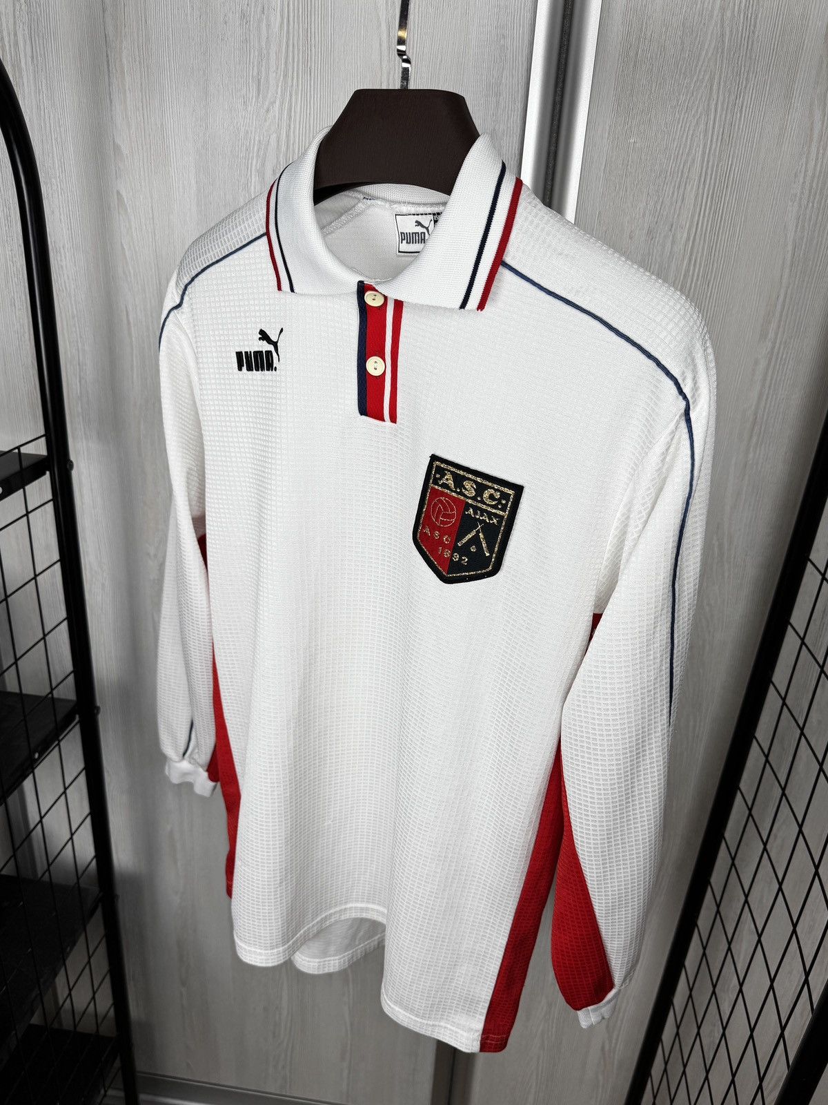 Puma Puma A.S.C Ajax Sportsman Combinatie 1892 Jersey blokecore Size US S / EU 44-46 / 1 - 7 Thumbnail