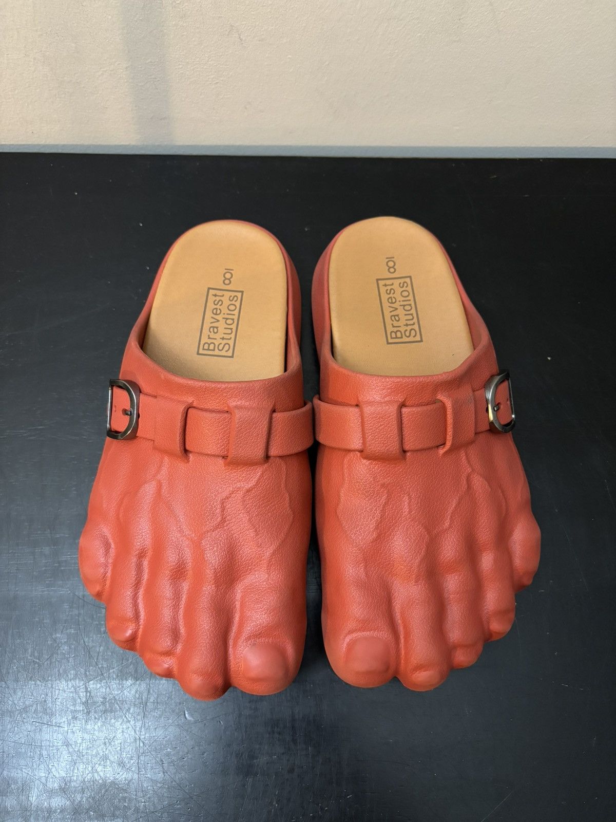 Bravest Studios Bravest Studios Rubber Foot Clogs Red Size US 8 / EU 41 - 2 Thumbnail