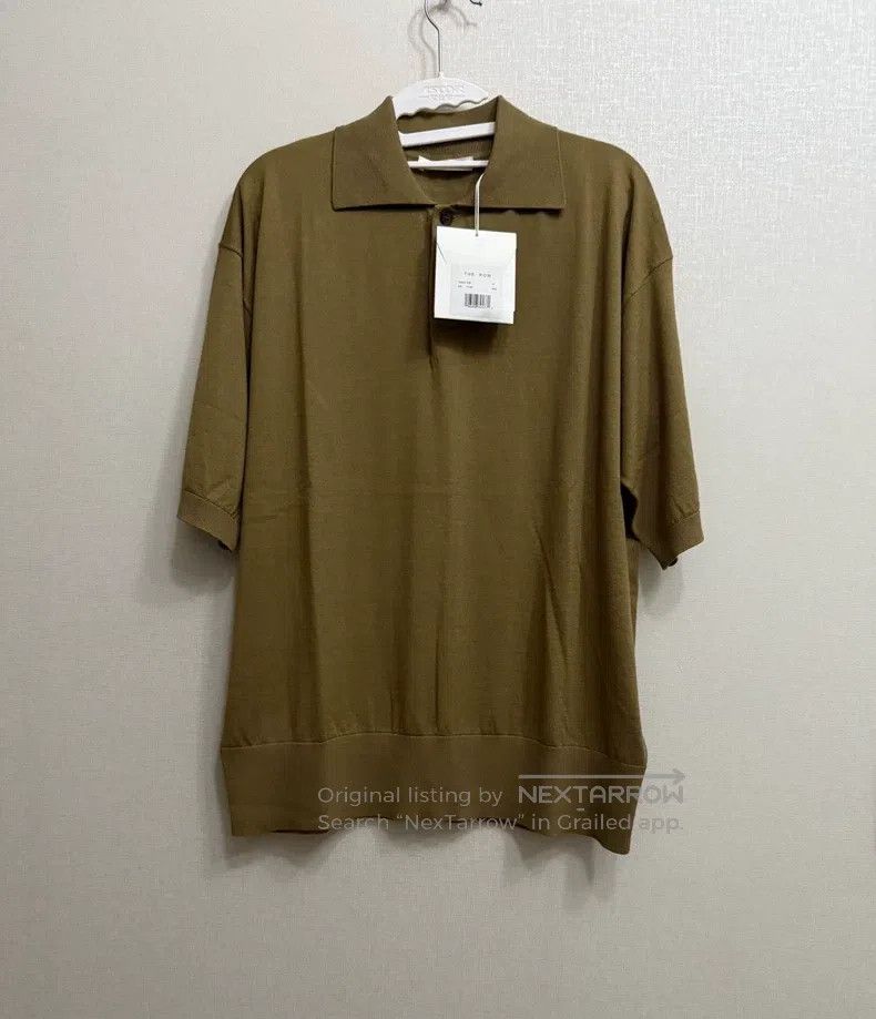 The Row The Row Cashmere cotton blend short sleeves with lapels Size US M / EU 48-50 / 2 - 1 Thumbnail