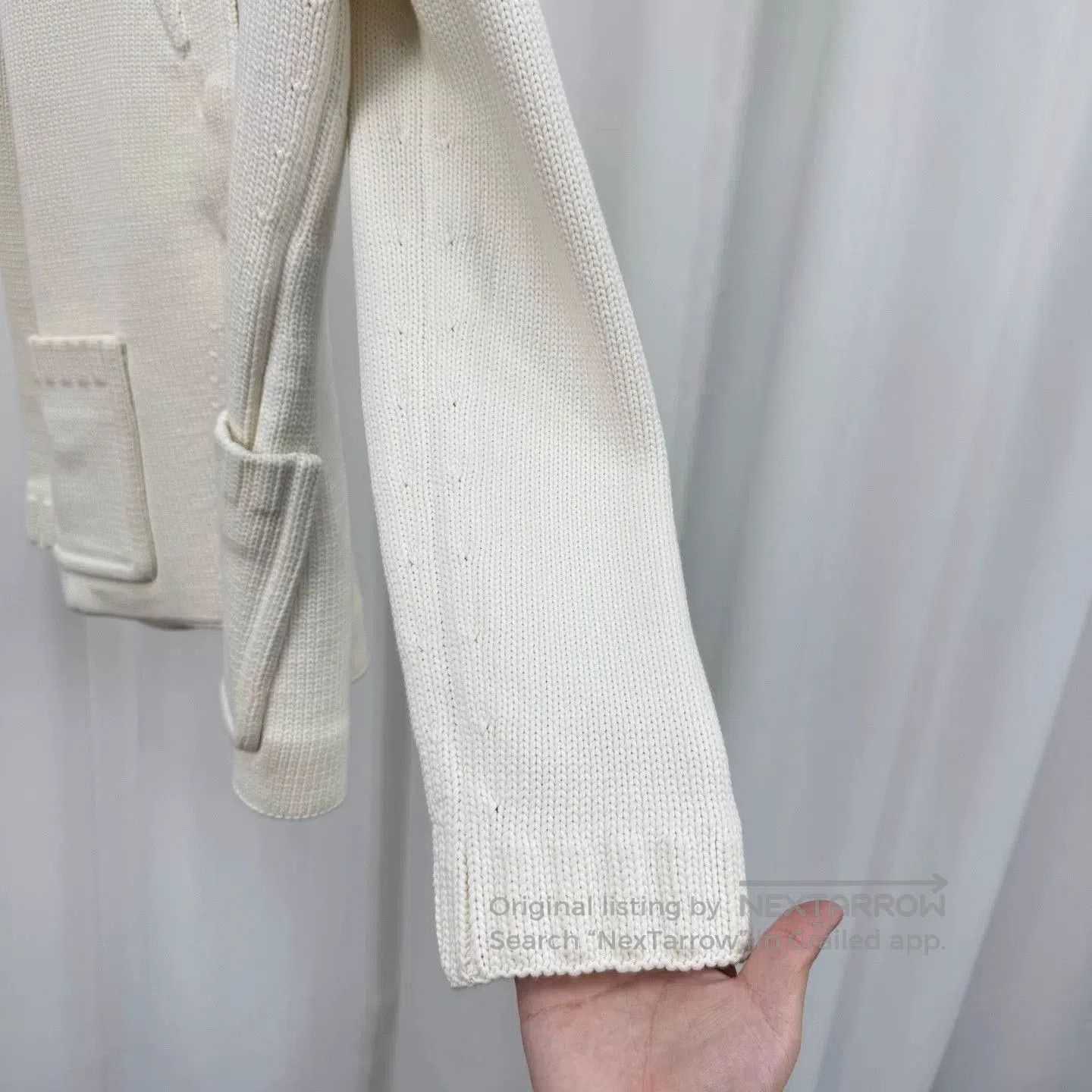 Fendi fendi double pocket knitted blazer jacket. Size US L / EU 52-54 / 3 - 4 Thumbnail