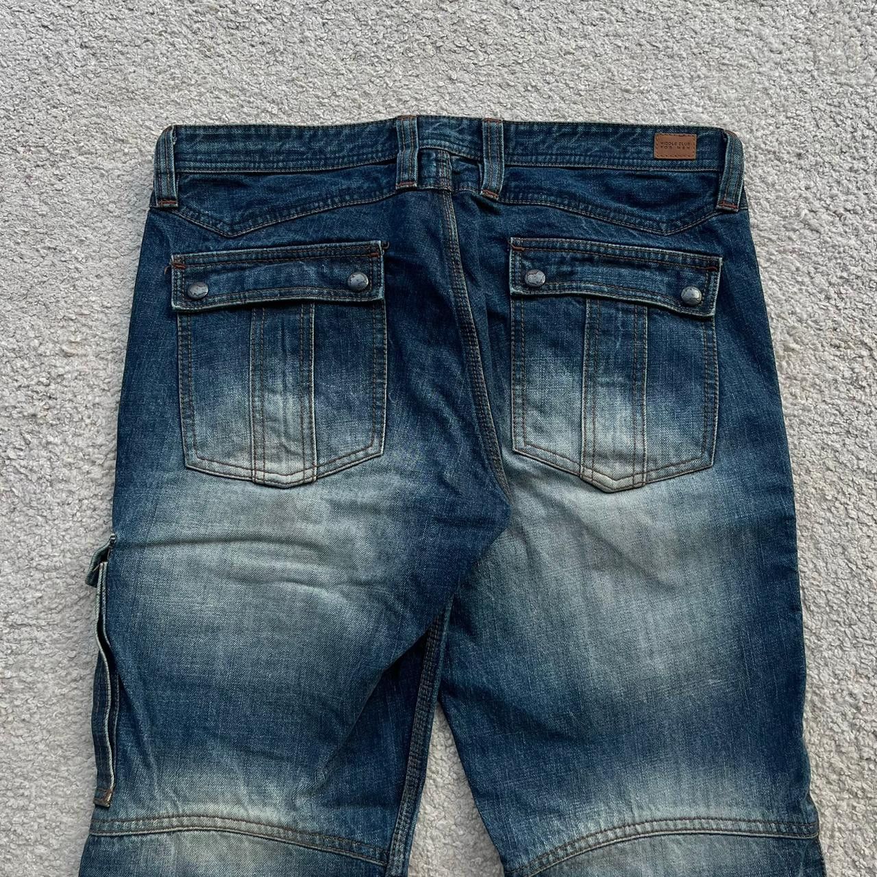 Nicole Club Japanese Brand Nicole Club For Men Multi Pocket Cargo Denim Size US 32 / EU 48 - 9 Thumbnail