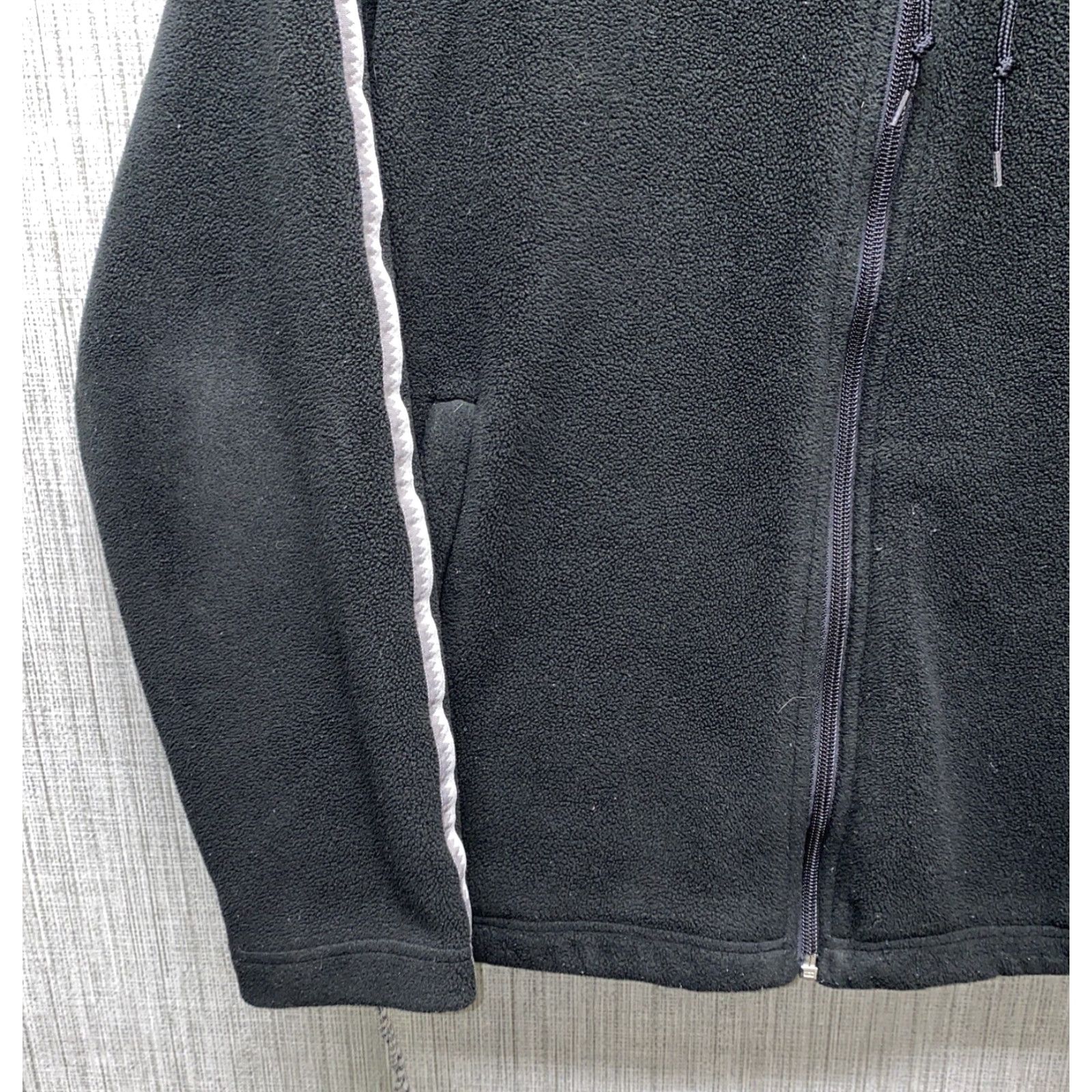 The North Face The North Face Womens Black Fleece Hooded Full Zip Jacket Size L Size L / US 10 / IT 46 - 4 Thumbnail