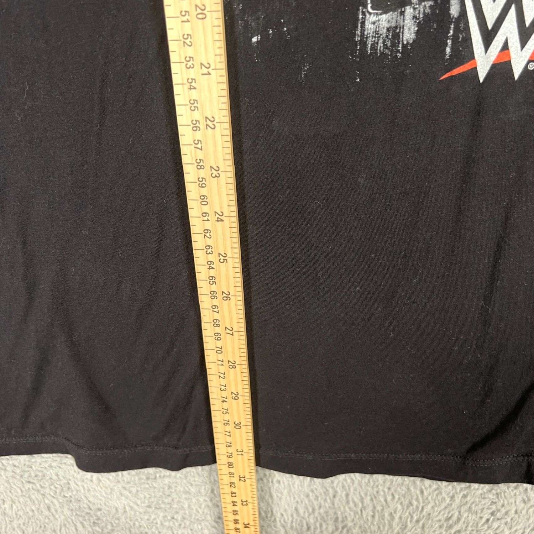 Vintage VINTAGE WWE Men's T-Shirt 3XL Crew Neck Graphic Cotton Short Sleeve Black Wrestlers Reigns Sting Wyatt Taker Cena Size US XXL / EU 58 / 5 - 5 Thumbnail