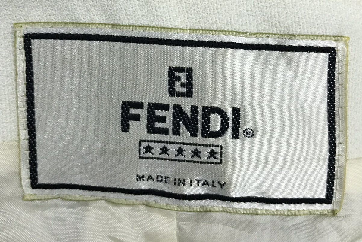 Fendi × Vintage Vintage Fendi Made In Italy Jacket Size L / US 10 / IT 46 - 9 Thumbnail