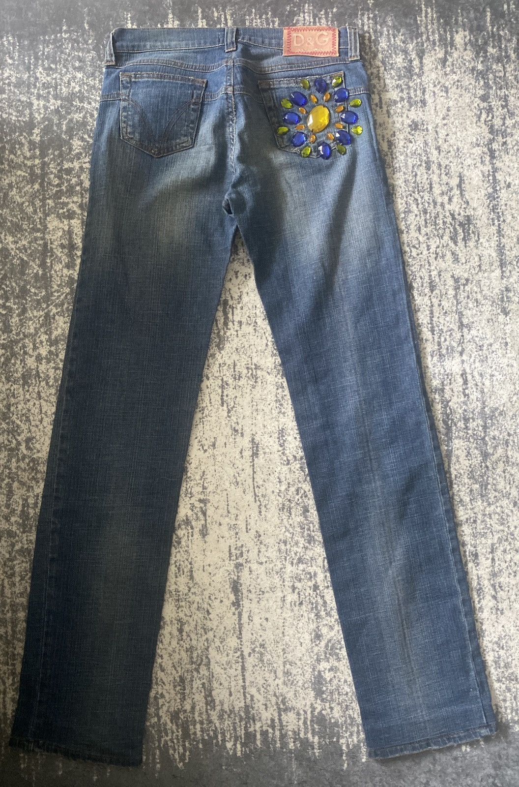 Dolce & Gabbana Vintage dolce & gabbana luxury jeans with colour stones Size 28" / US 6 / IT 42 - 5 Thumbnail