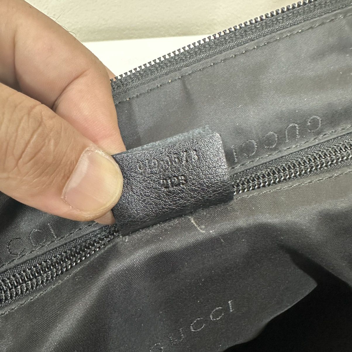 Gucci GUCCI BLACK LEATHER MESENGGER BAG 22 Size ONE SIZE - 20 Thumbnail