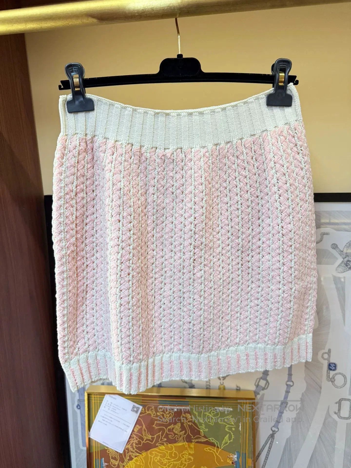 Chanel CHANEL Knit Dress Size 42 For Sale. Size M / US 6-8 / IT 42-44 - 3 Thumbnail