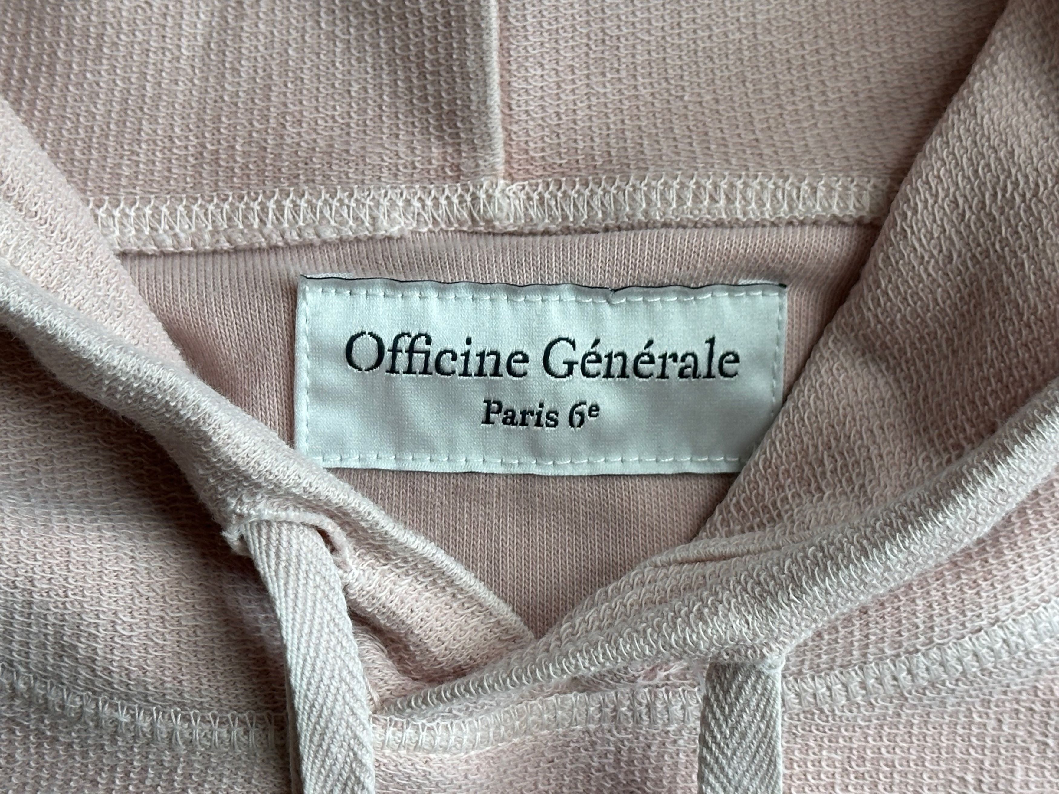 Officine Generale Officine Generale Octave Hoodie - Pink - XXL Size US XXL / EU 58 / 5 - 2 Thumbnail