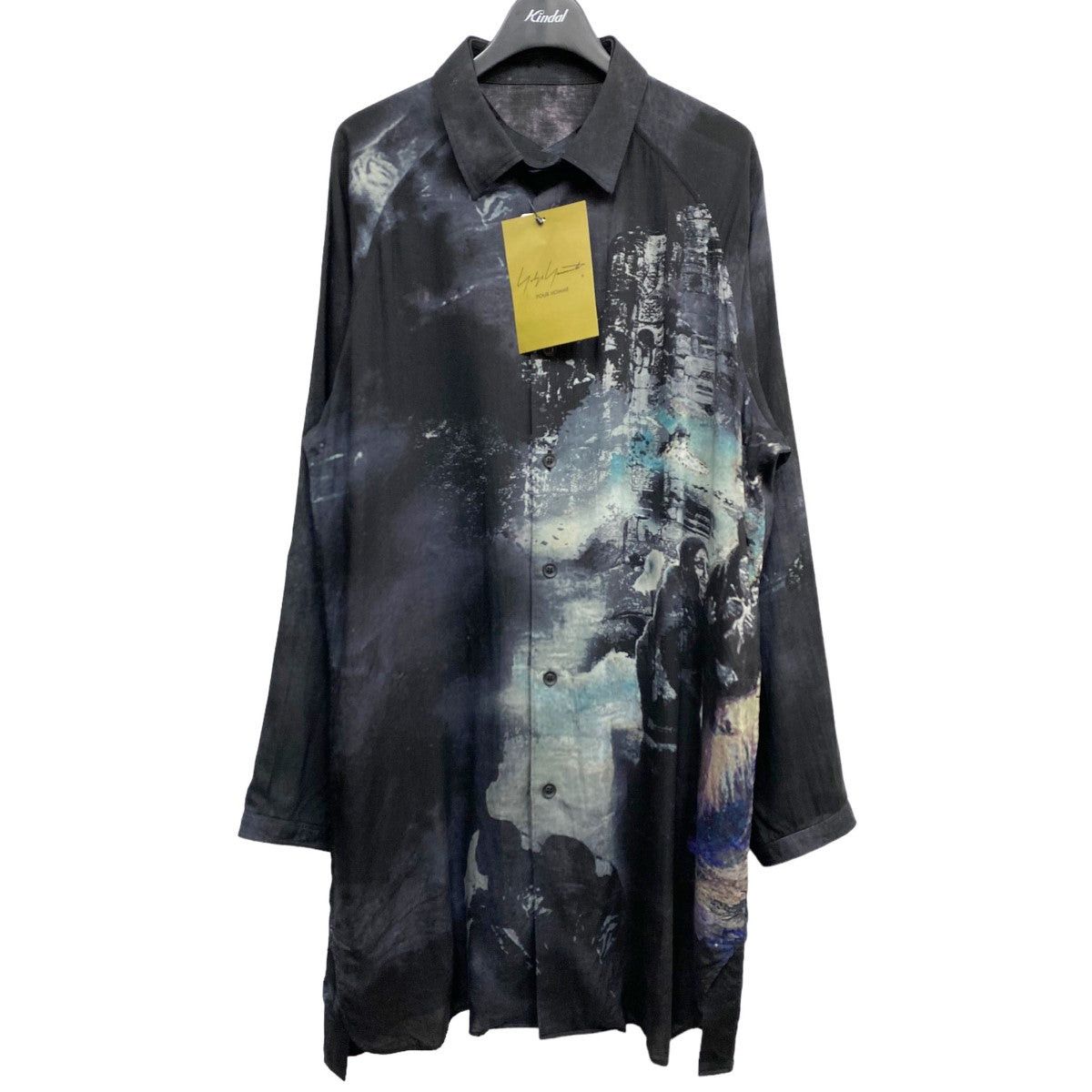 Yohji Yamamoto Yohji Yamamoto 24SS B Shirt Blouse Long Shirt Court Size US M / EU 48-50 / 2 - 1 Thumbnail