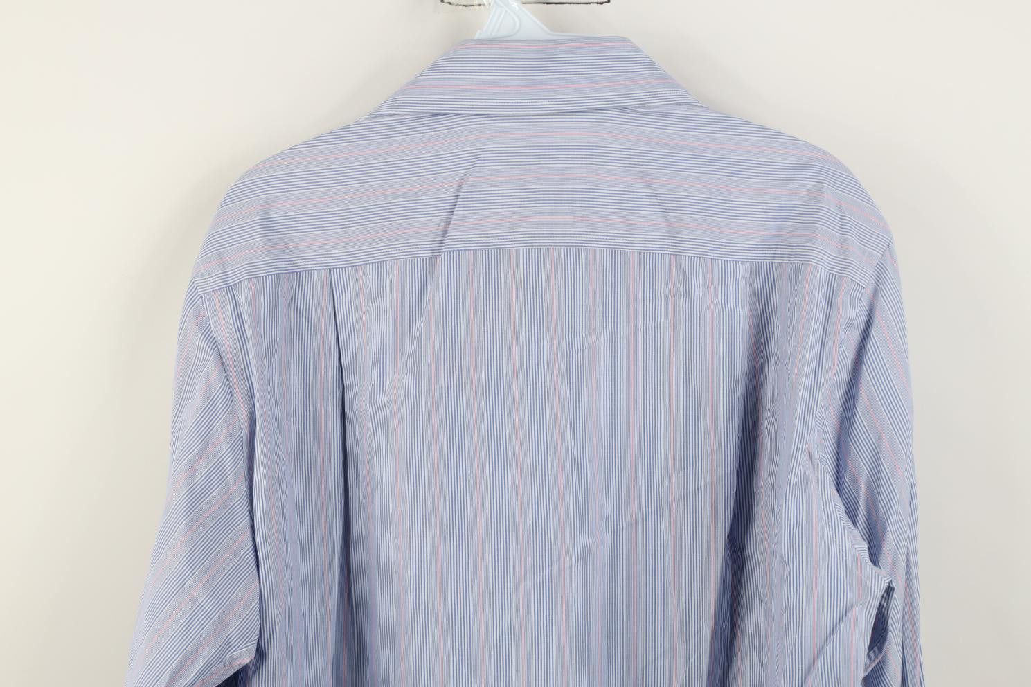 Vineyard Vines New Vineyard Vines Striped French Cuff Collared Button Shirt Size US M / EU 48-50 / 2 - 14 Thumbnail