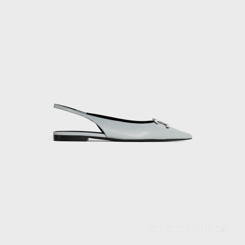 Celine alma triomphe flat slingback in lambskin Size US 7 / IT 37 - 1 Thumbnail