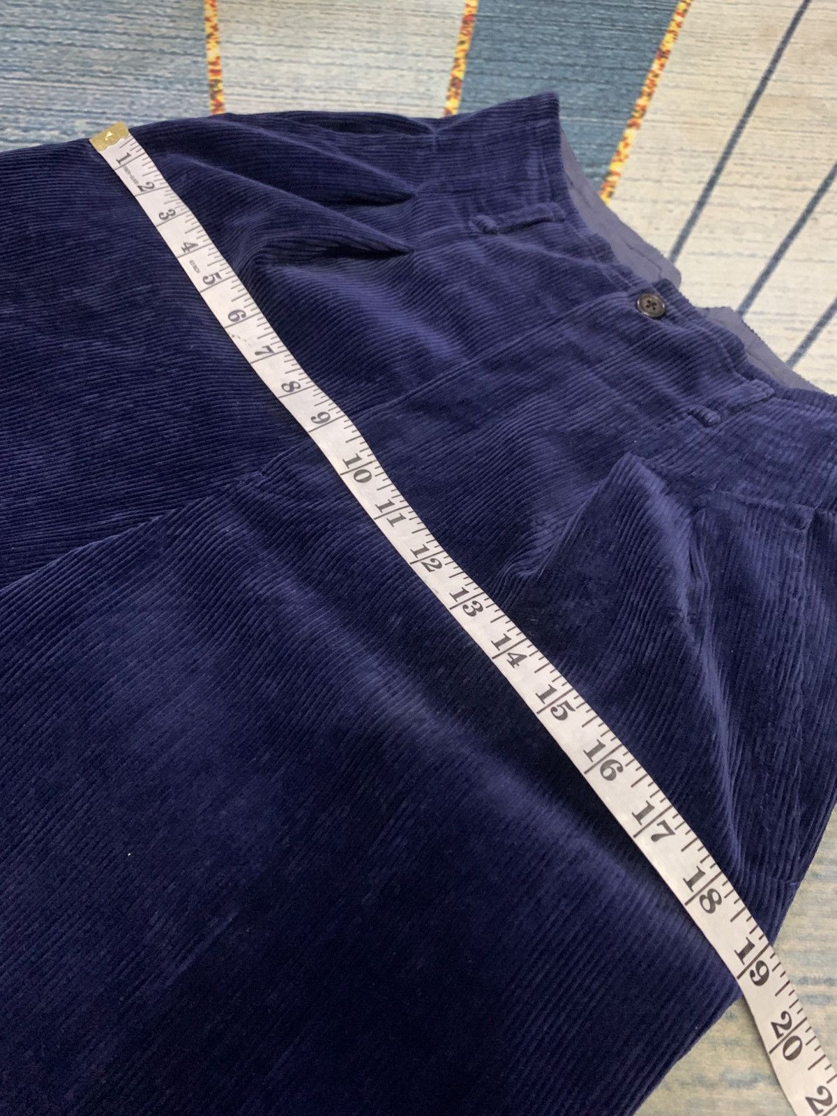 Issey Miyake Vintage 70’s ISSEY MIYAKE Hight Waist Corduroy Pants Size 23" - 18 Thumbnail