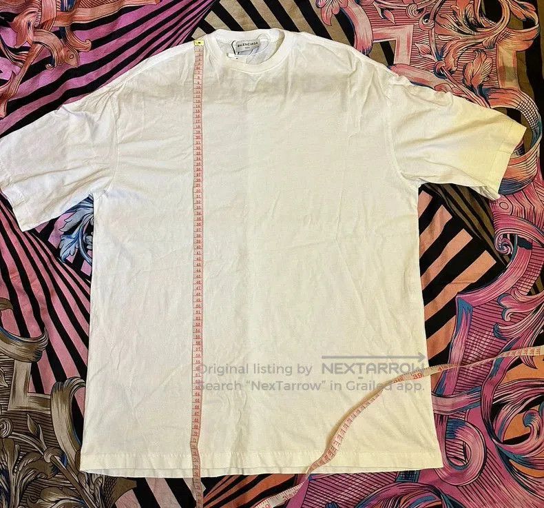 Balenciaga Balenciaga Runway Sanskrit Print T-shirt. Size US XS / EU 42 / 0 - 5 Thumbnail