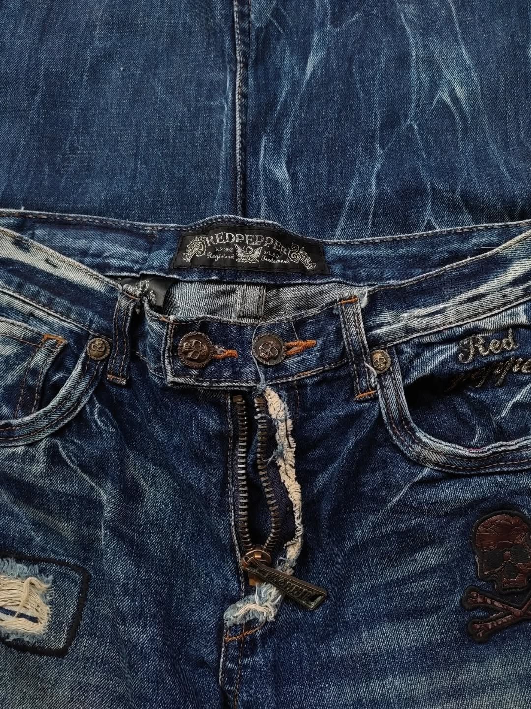 Japanese Brand Redpepper vintage denim Size US 35 - 4 Thumbnail