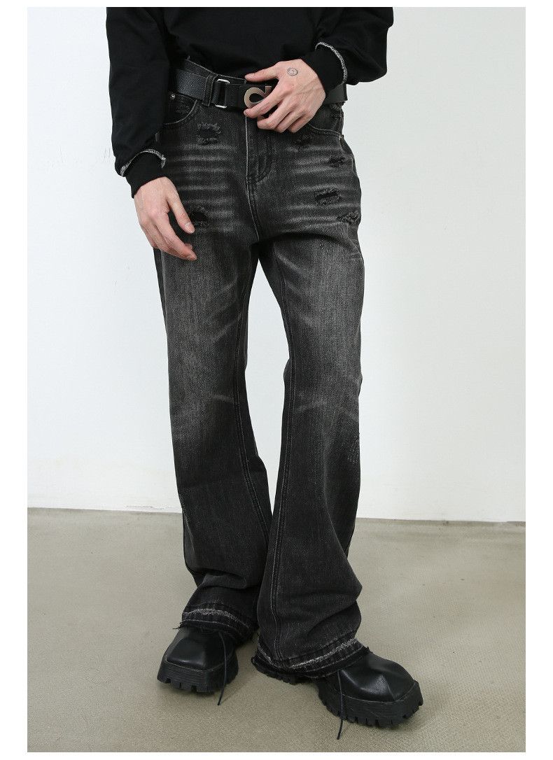 Japanese Brand American retro straight leg men's loose flared jeans Size US 32 / EU 48 - 2 Thumbnail