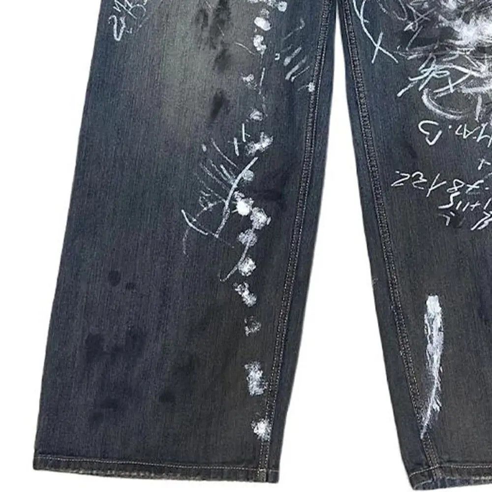 Balenciaga o1la1rc1a0325 Baggy Jeans Pant in Blue Light Ring Size US 34 / EU 50 - 3 Thumbnail