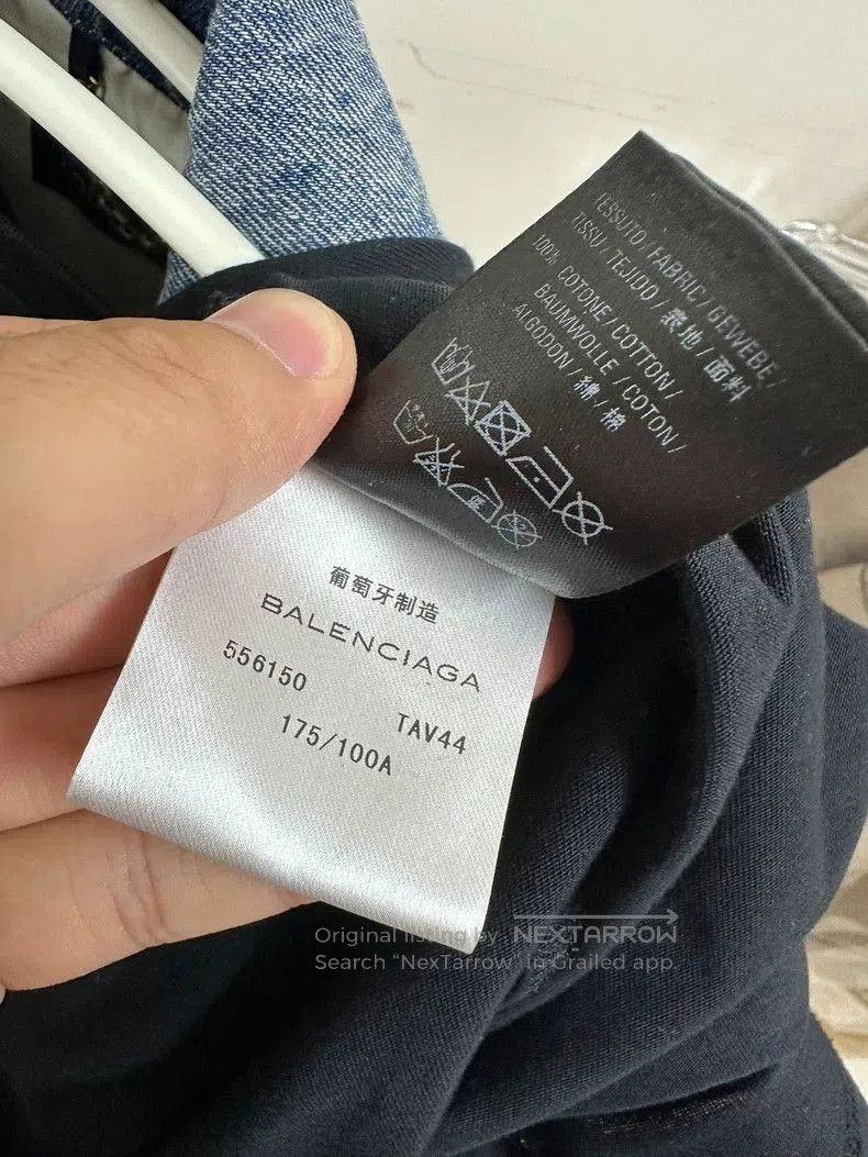 Balenciaga Balenciaga Loose Short Sleeve T-Shirt. Size US L / EU 52-54 / 3 - 6 Thumbnail