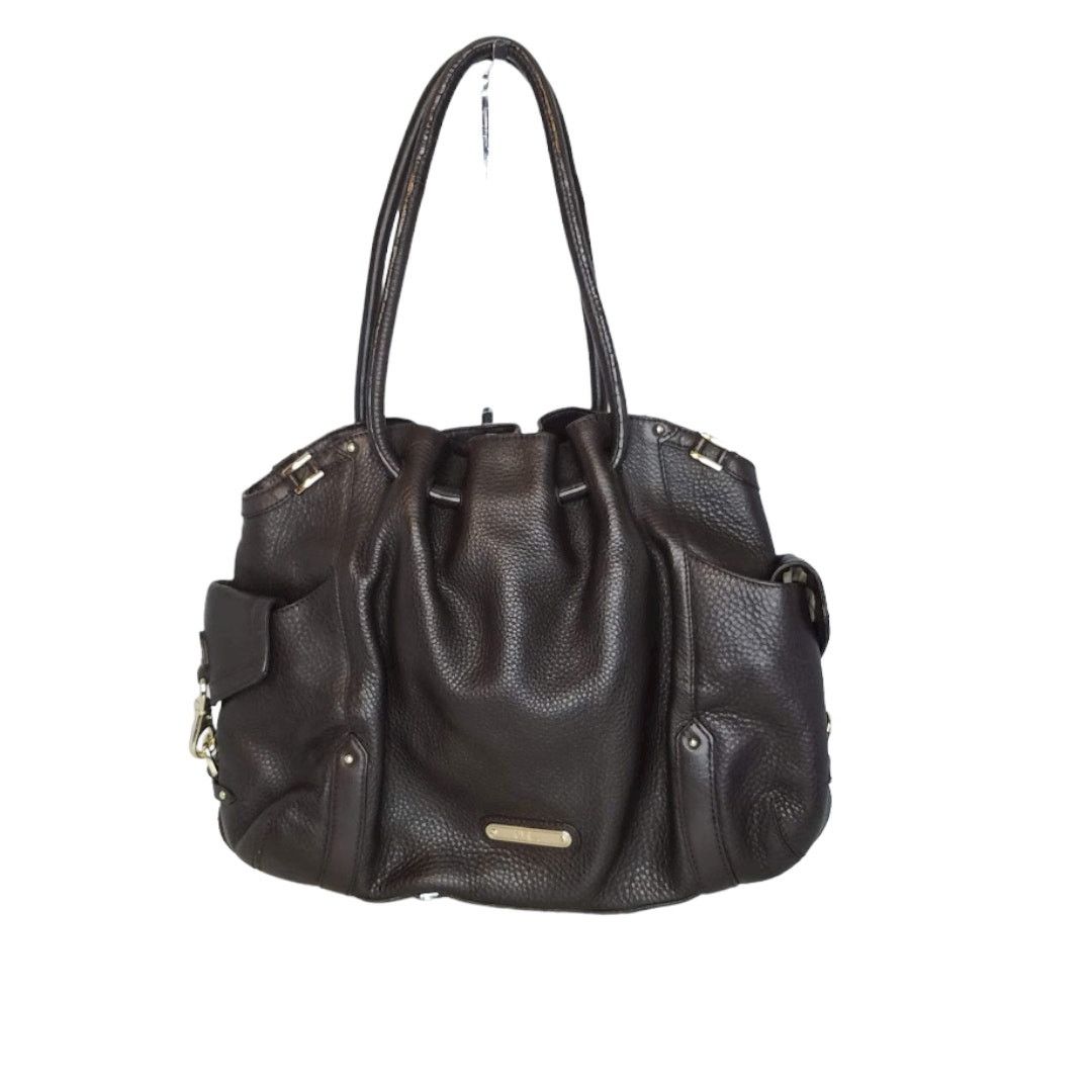 Cole Haan Village II pebbled leather oversize hobo satchel Purse Size ONE SIZE - 1 Thumbnail