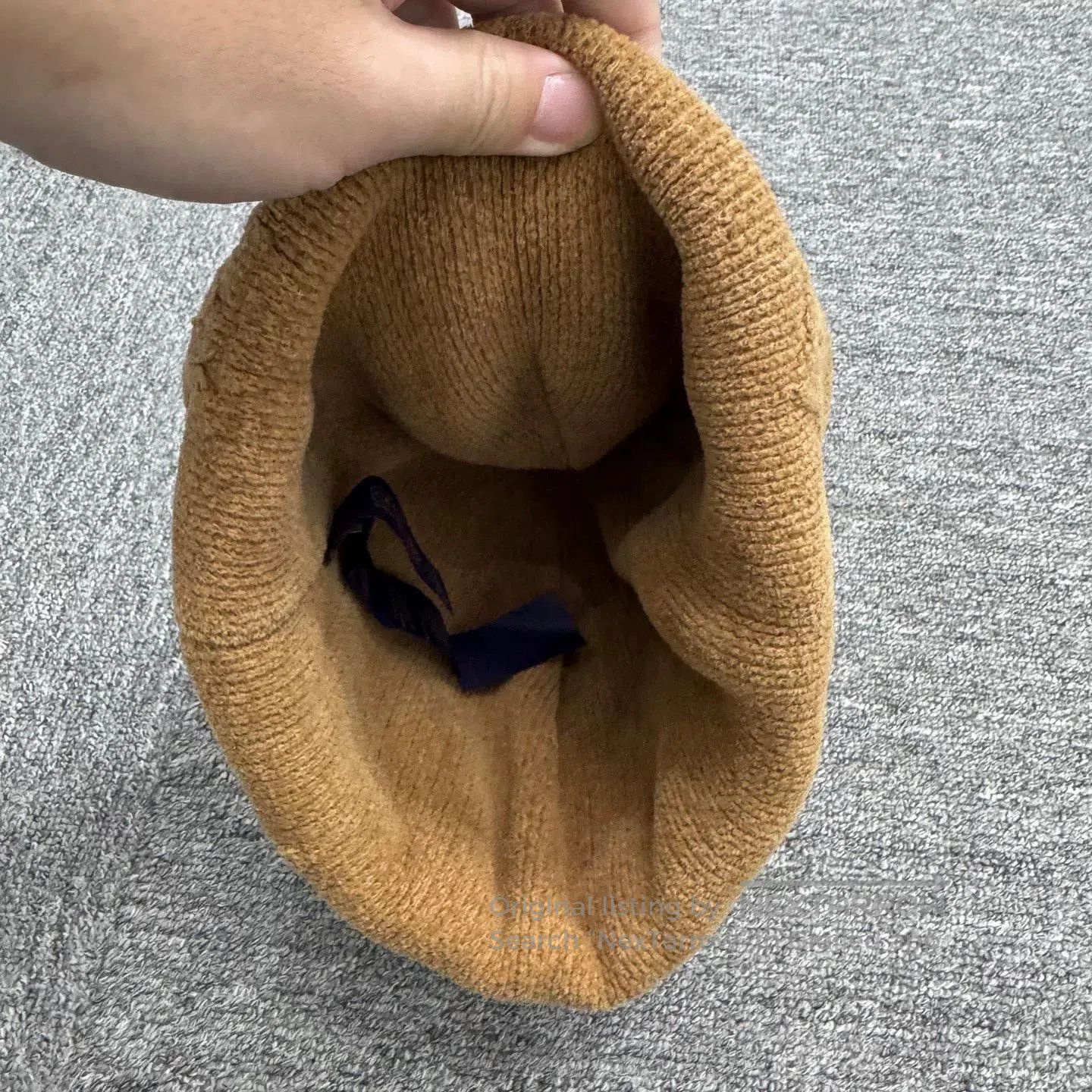 Louis Vuitton louis vuitton brown knit beanie hat. Size ONE SIZE - 4 Thumbnail