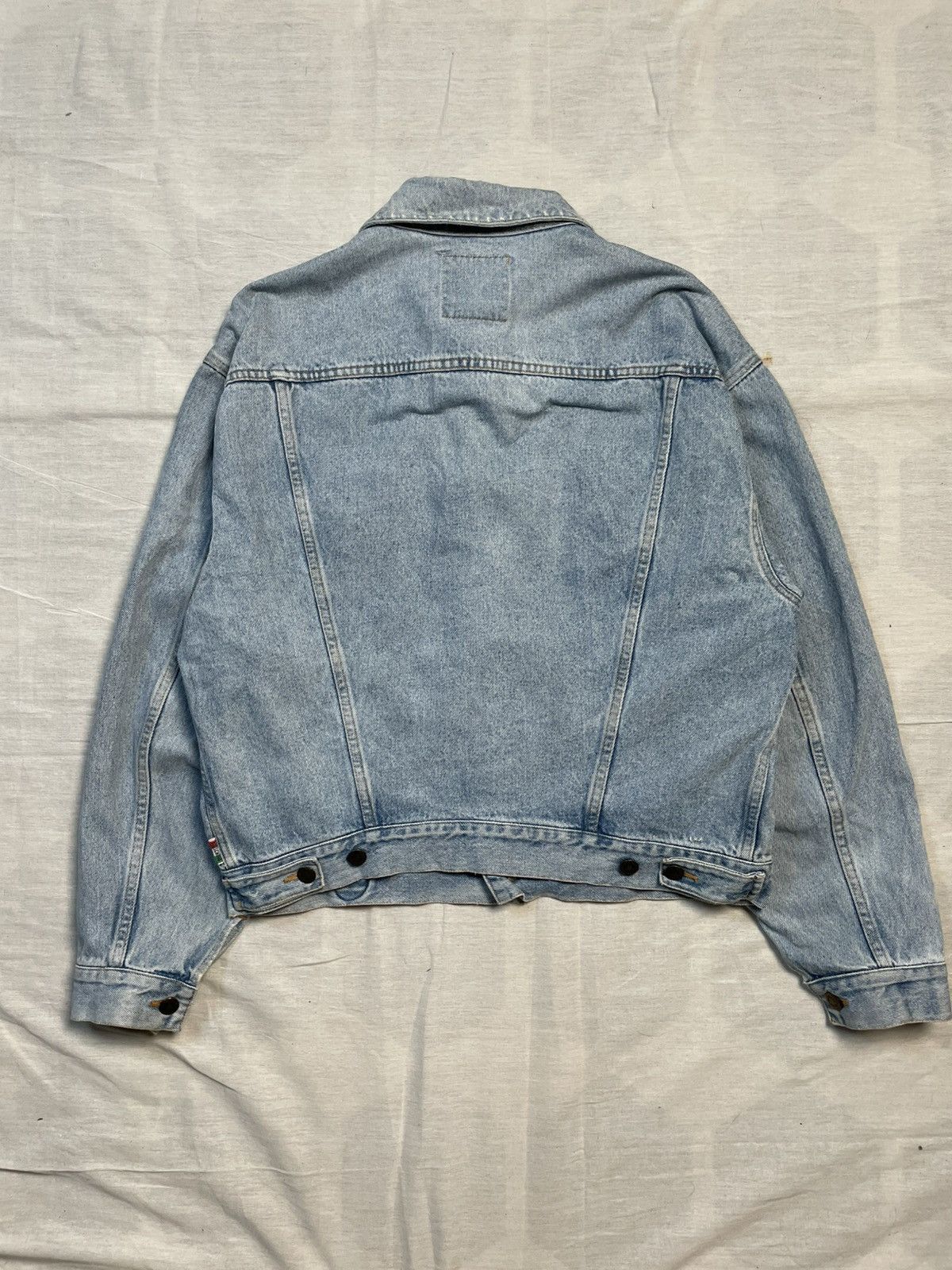 Moschino Moschino Vintage Luxury Denim Jacket Size US L / EU 52-54 / 3 - 5 Thumbnail
