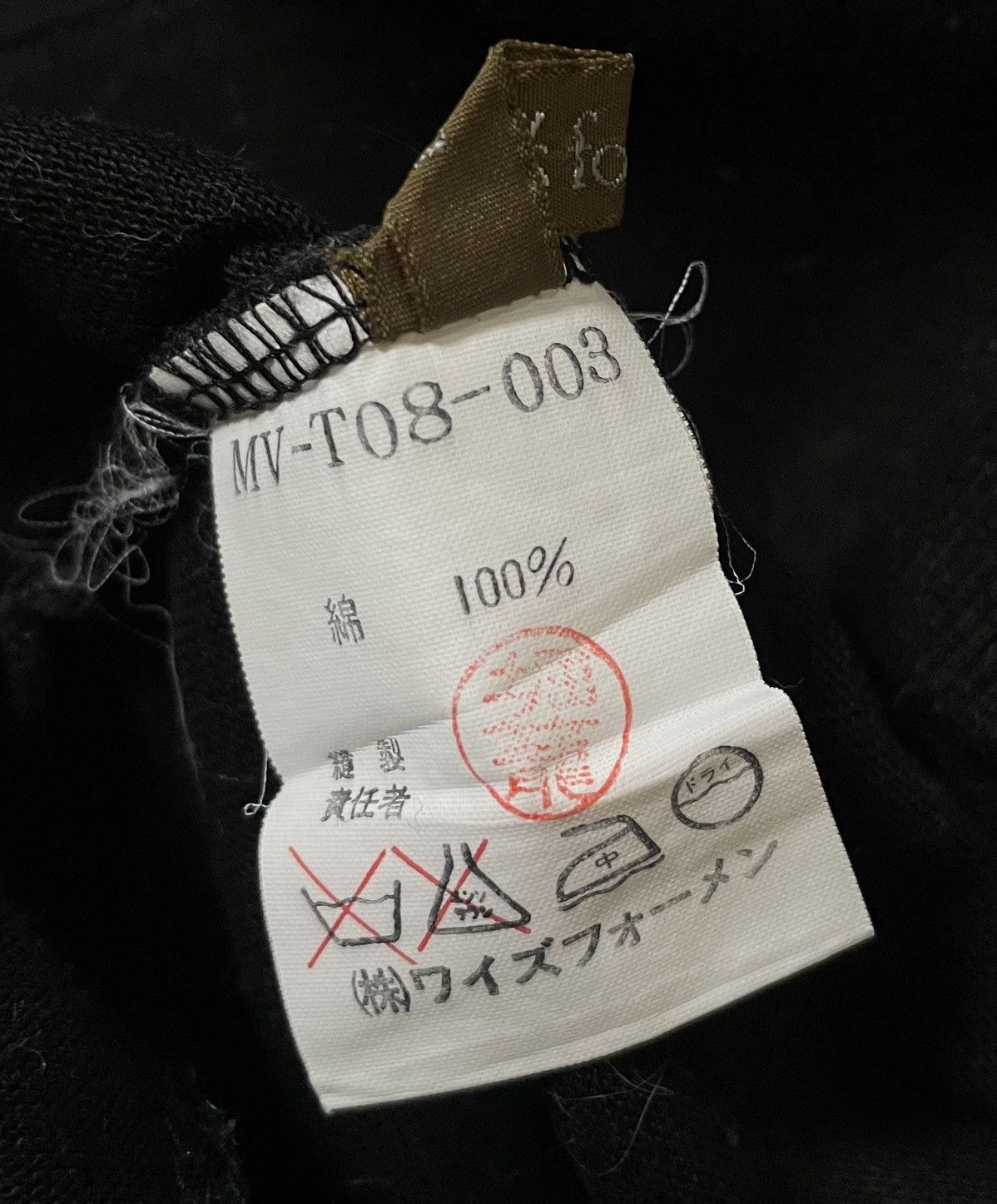 Yohji Yamamoto *FINAL DROP* Yohji yamamoto y’s for men boxy sweatshirt Size US XL / EU 56 / 4 - 4 Thumbnail