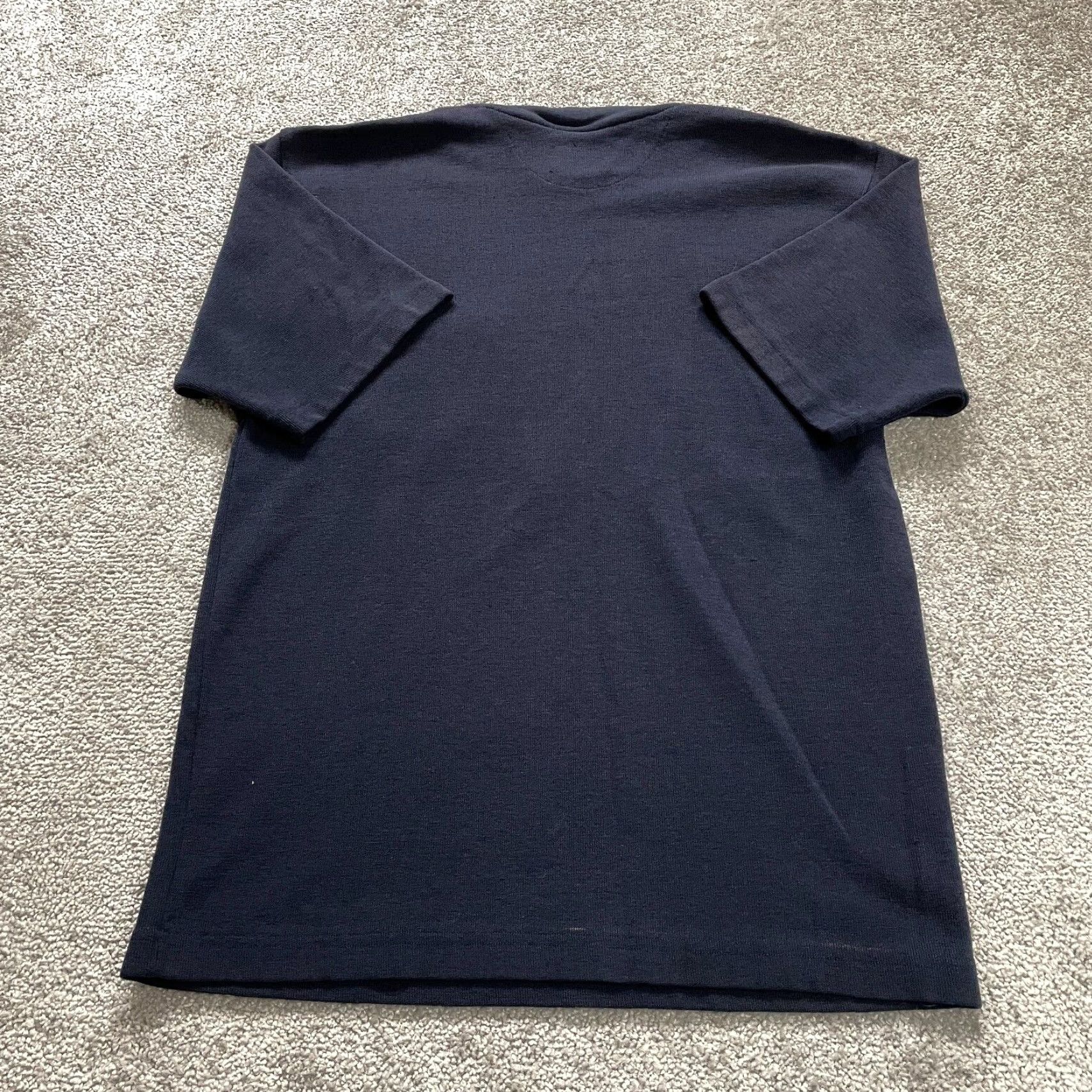 Vintage Amarras Basic Tee T-Shirt Mens XL Navy Blue Crew Neck Short Sleeve Casual Italy Size US XL / EU 56 / 4 - 2 Thumbnail
