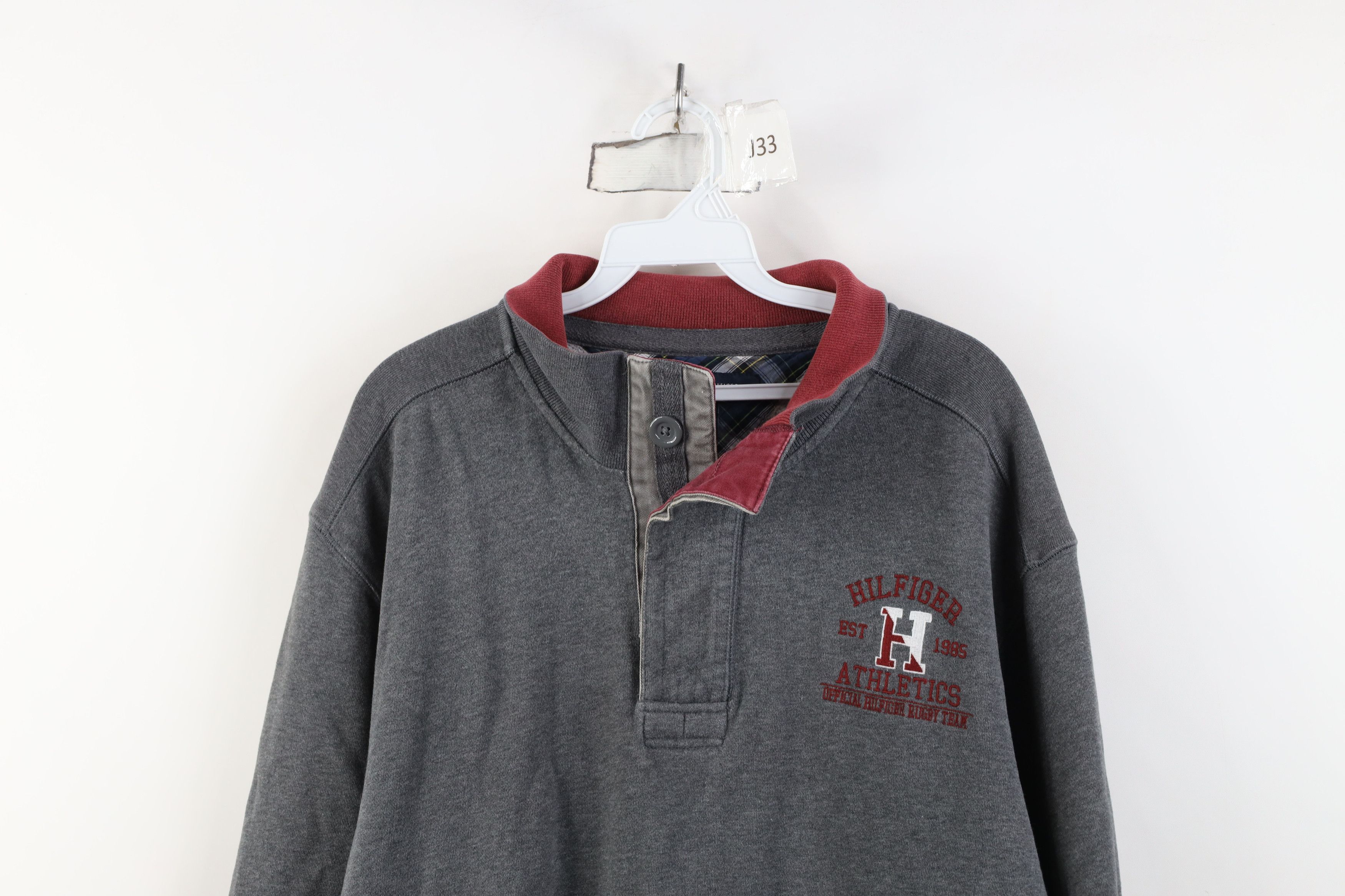 Tommy Hilfiger Vintage Tommy Hilfiger Athletics Heavyweight Sweatshirt Size US XL / EU 56 / 4 - 2 Thumbnail